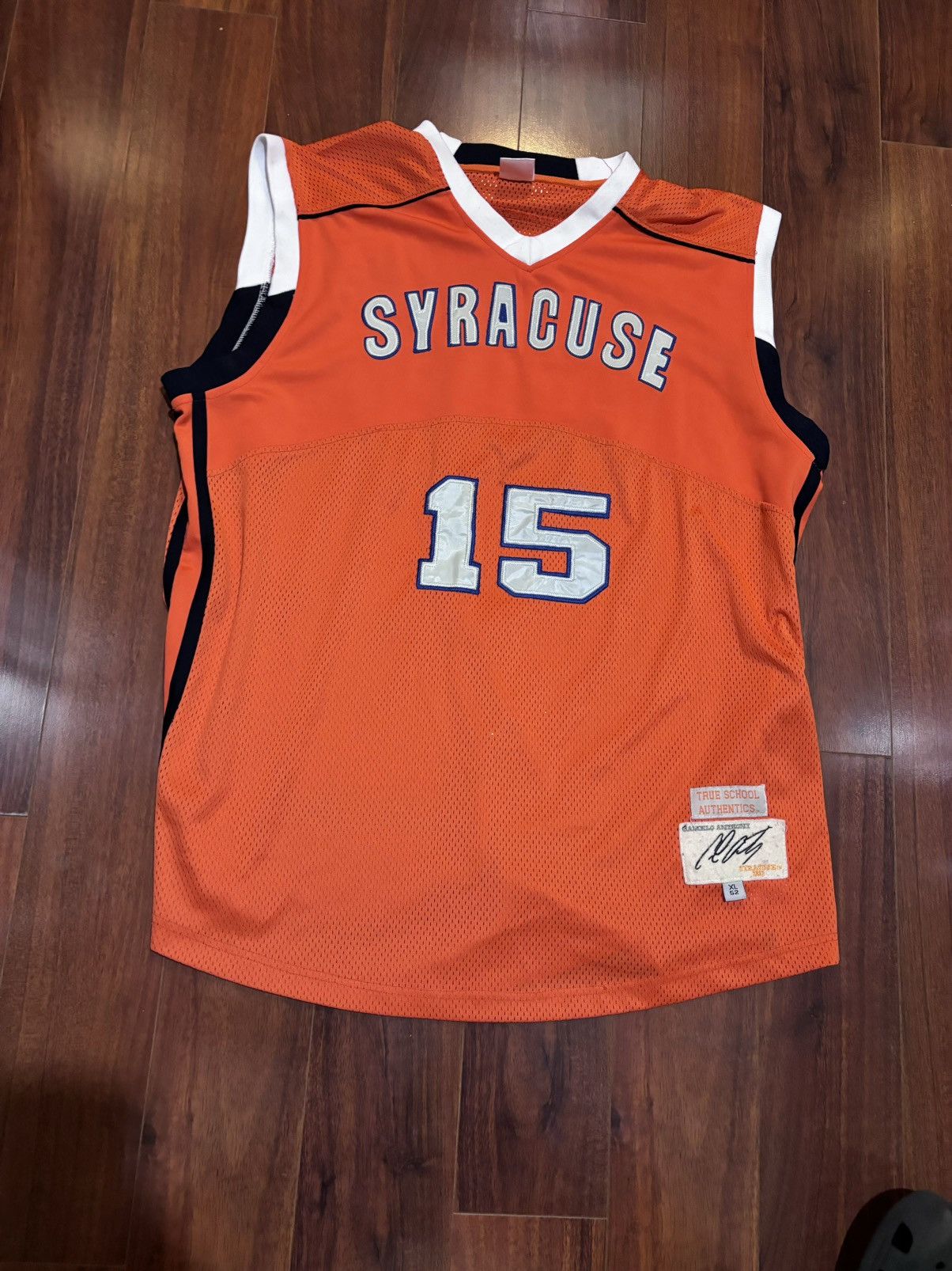 NBA × Vintage 2000s Carmelo Anthony Syracuse Jersey Size US L / EU 52-54 / 3 - 1 Thumbnail