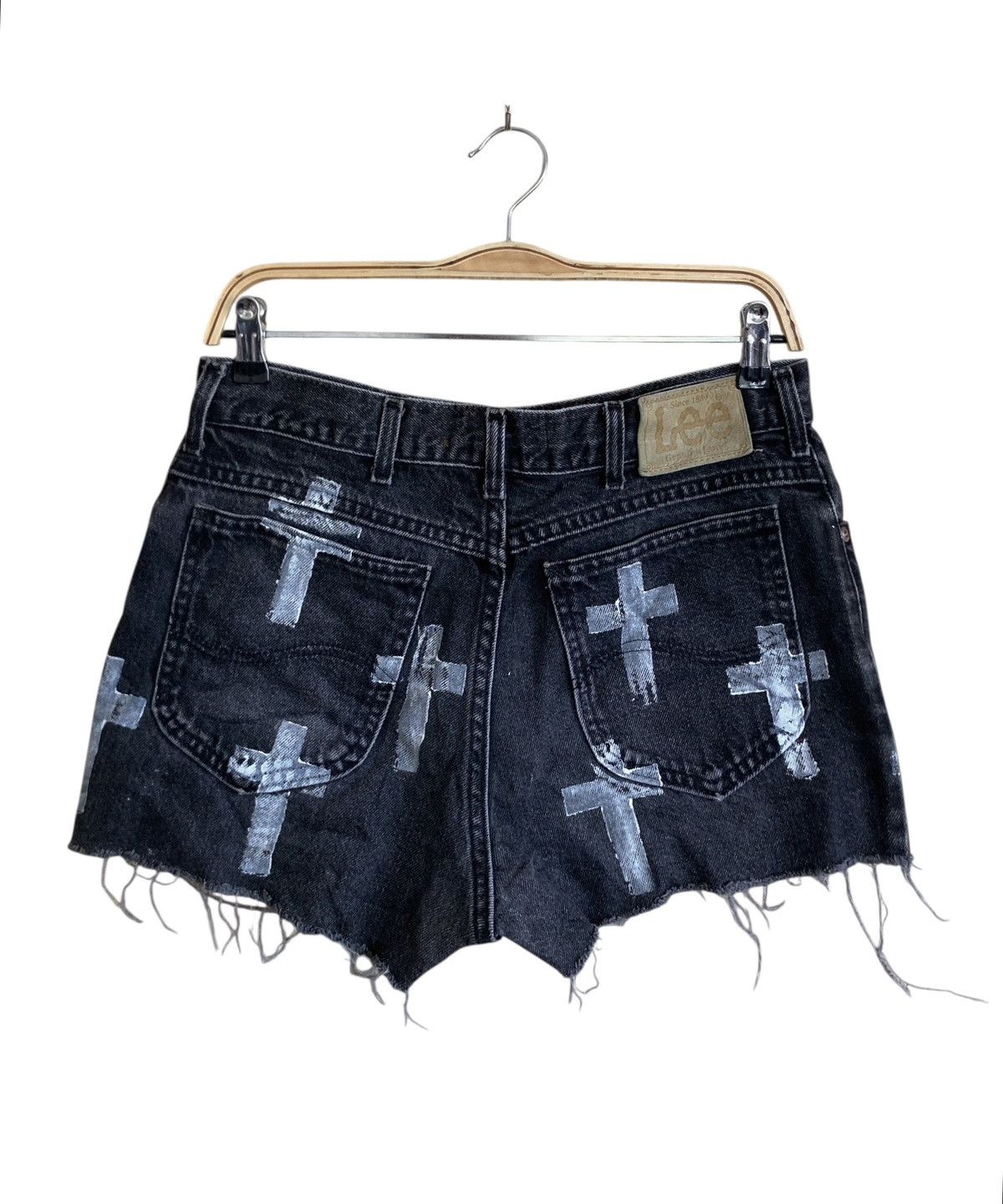 Lee Vintage Brand Lee x Re+plus Short Jeans 1990s Size US 28 / EU 44 - 2 Thumbnail