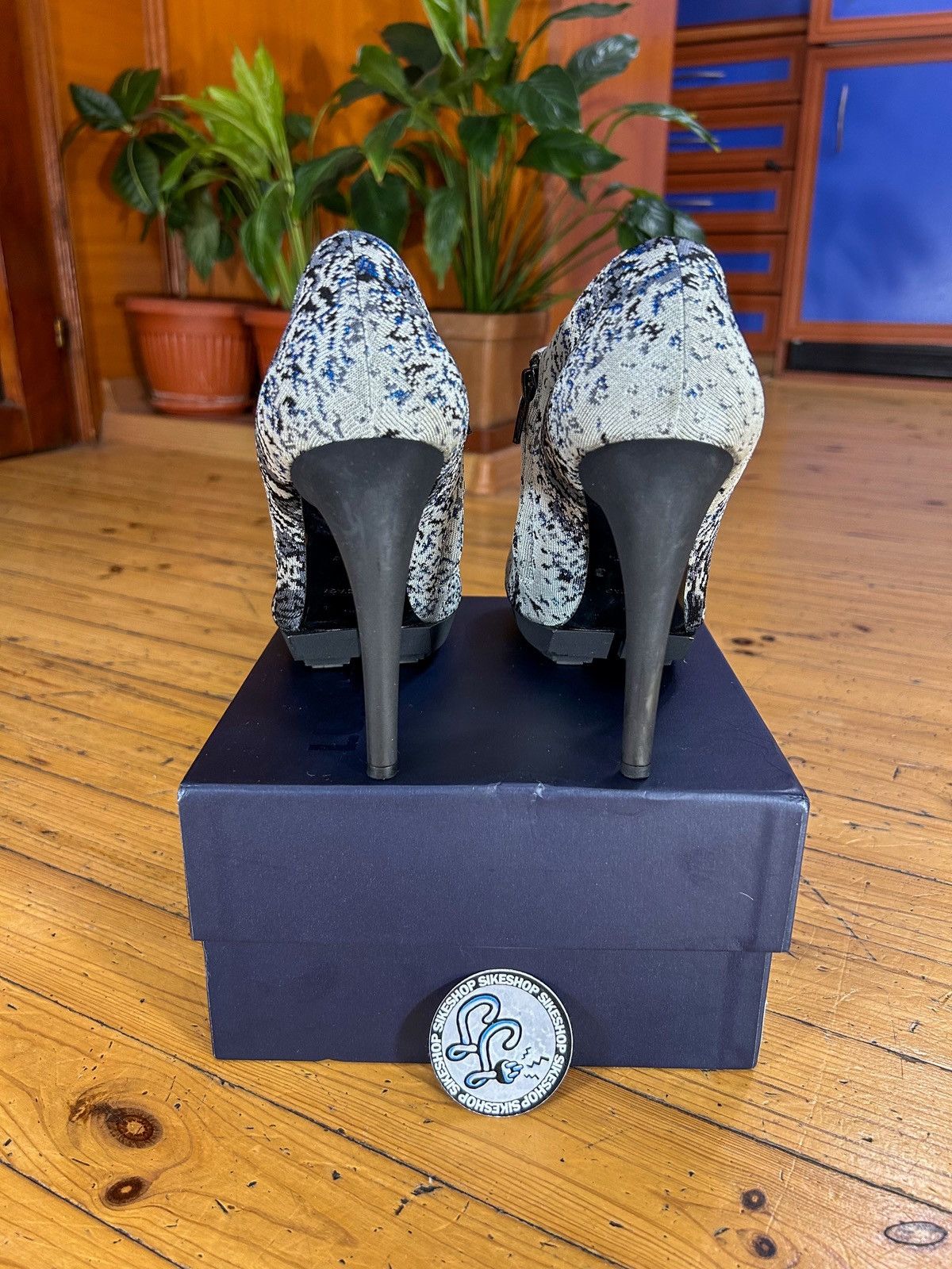 Balenciaga Multicolour Cloth High-Heels