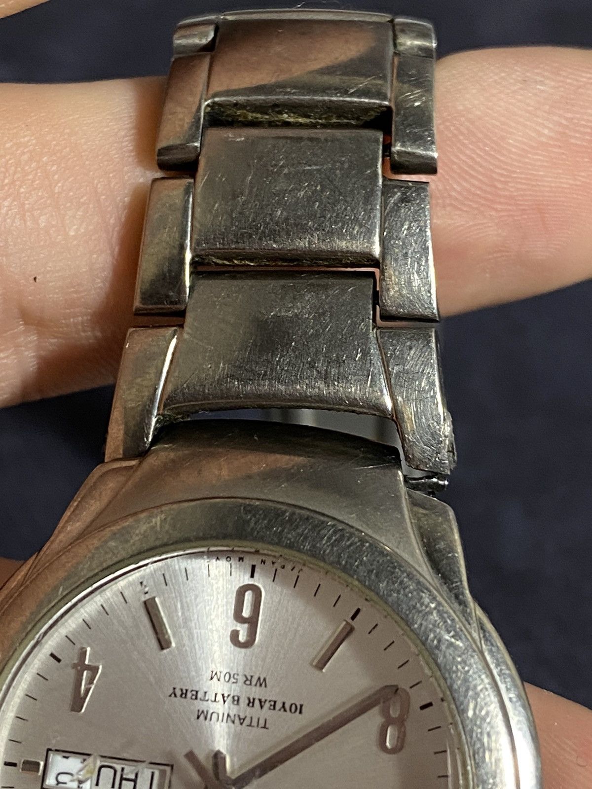Casio Casio Titanium Silver Dial Watch Steel Japanese Brand Size ONE SIZE - 11 Thumbnail