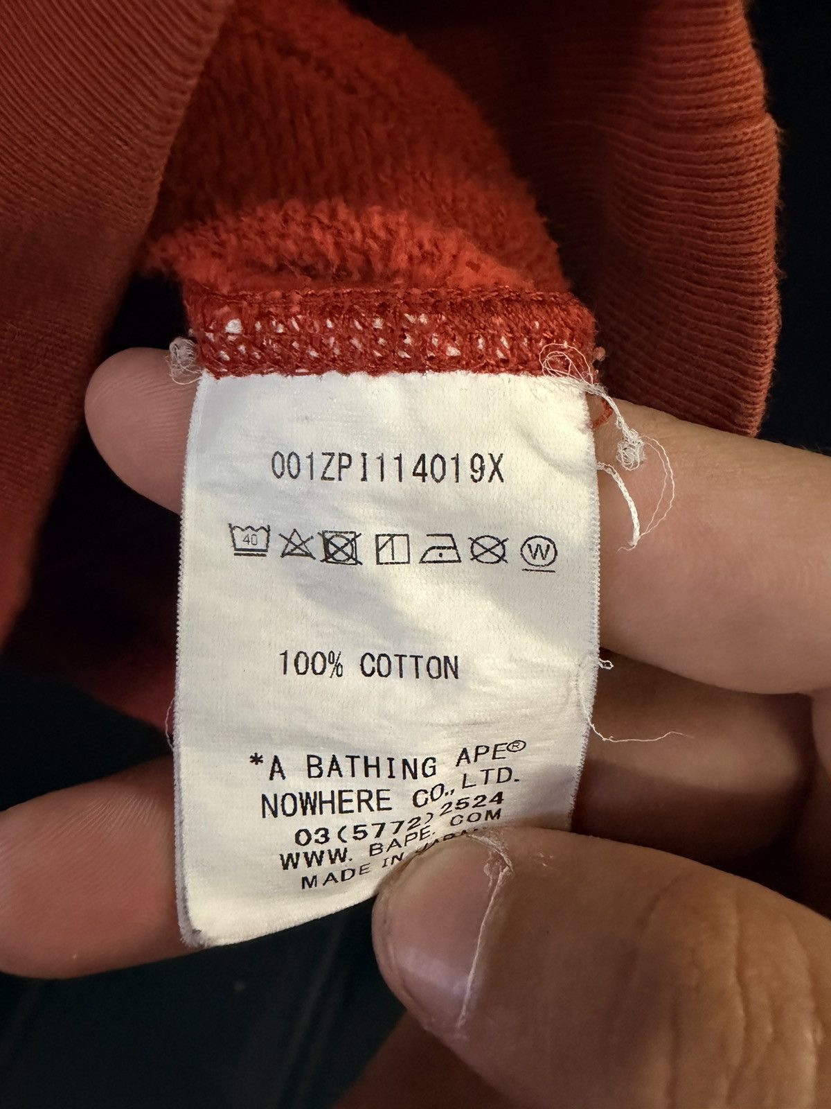 Bape Bape Red Camo Hoodie Size US M / EU 48-50 / 2 - 5 Thumbnail