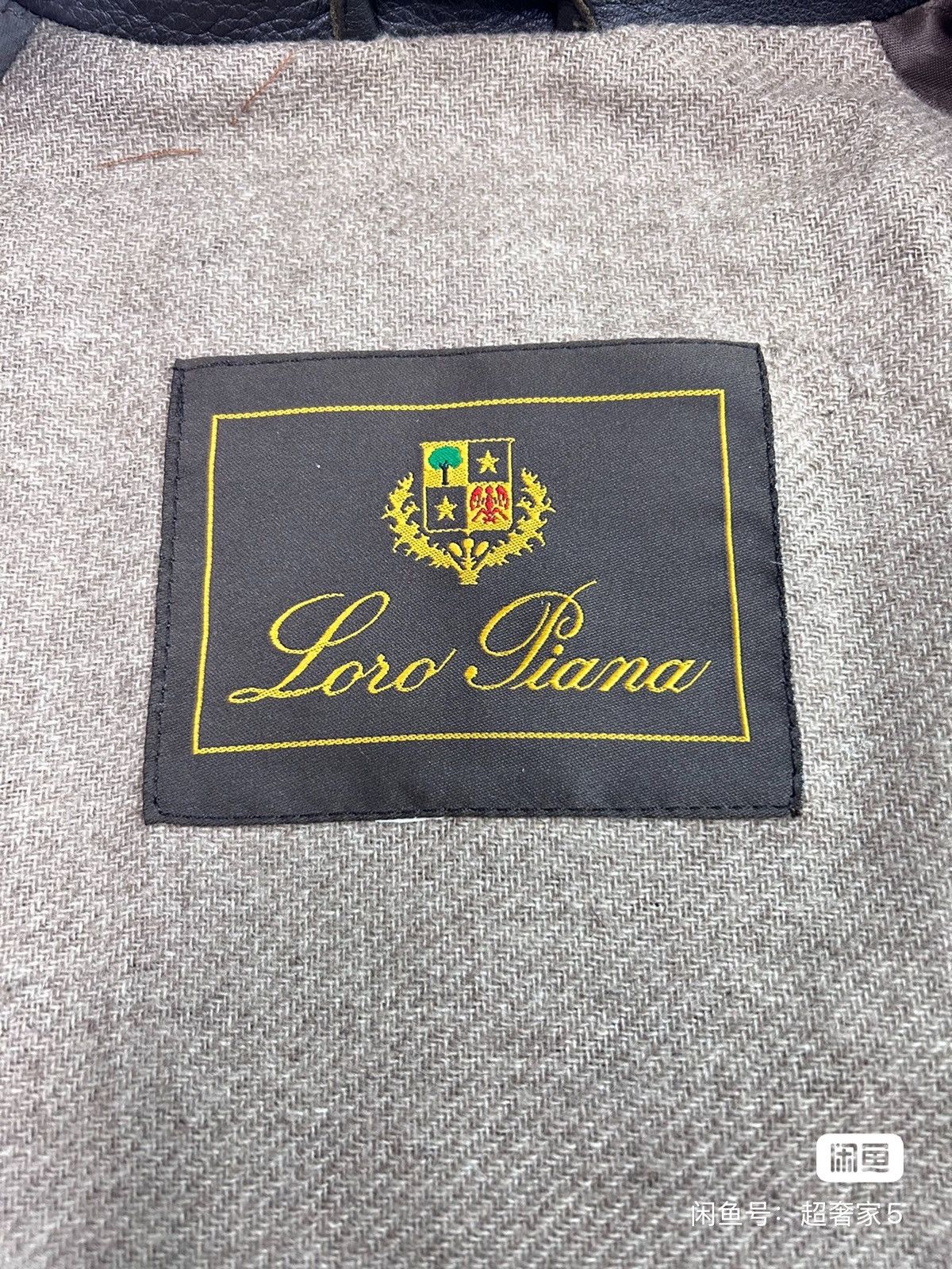 Loro Piana LORO PIANA Men's deerskin cashmere coat, reindeer skin out Size US L / EU 52-54 / 3 - 8 Thumbnail