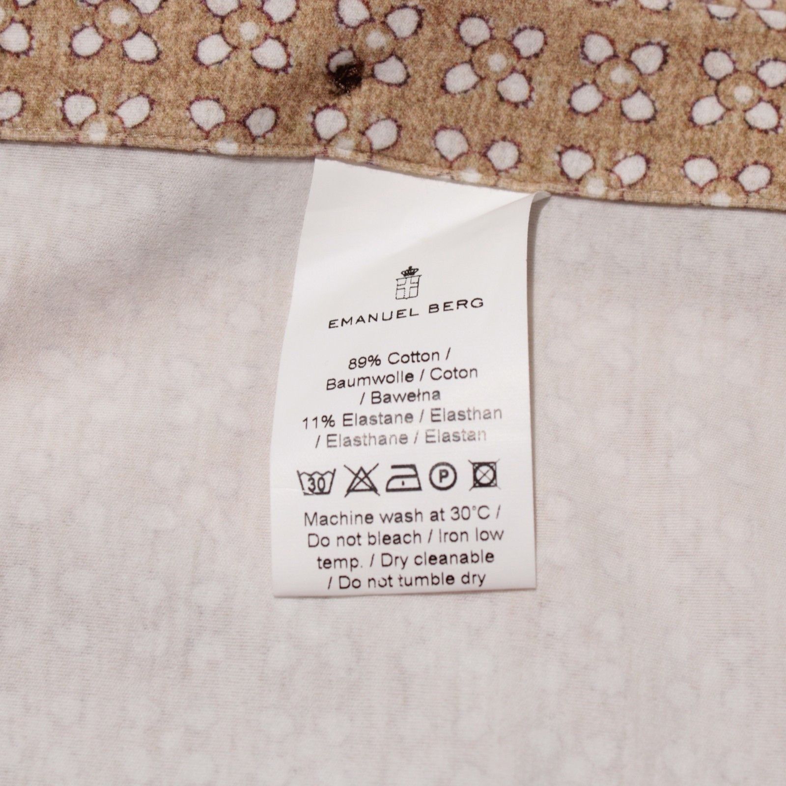 Other Emanuel Berg New with tags Shirt Size L US In Beige Size US L / EU 52-54 / 3 - 9 Thumbnail