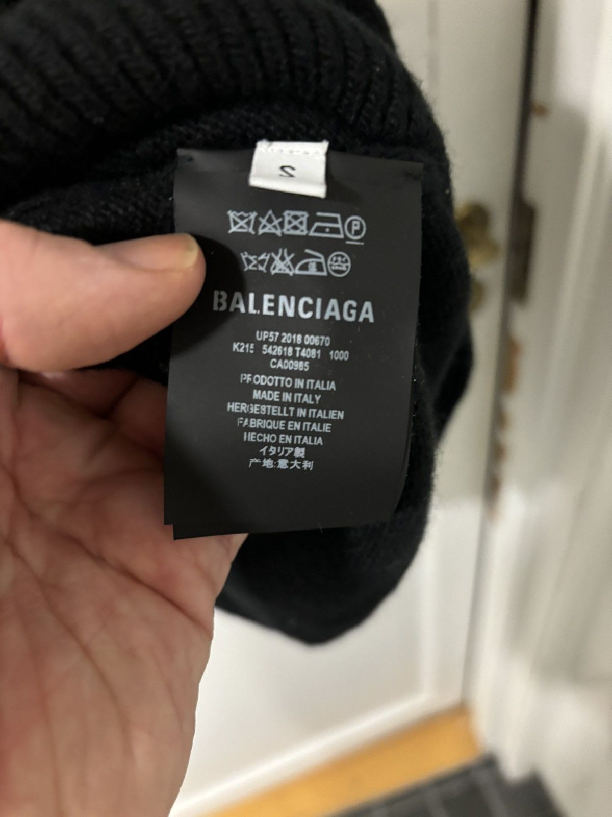 Balenciaga Balenciaga logo sweater Size US S / EU 44-46 / 1 - 2 Thumbnail