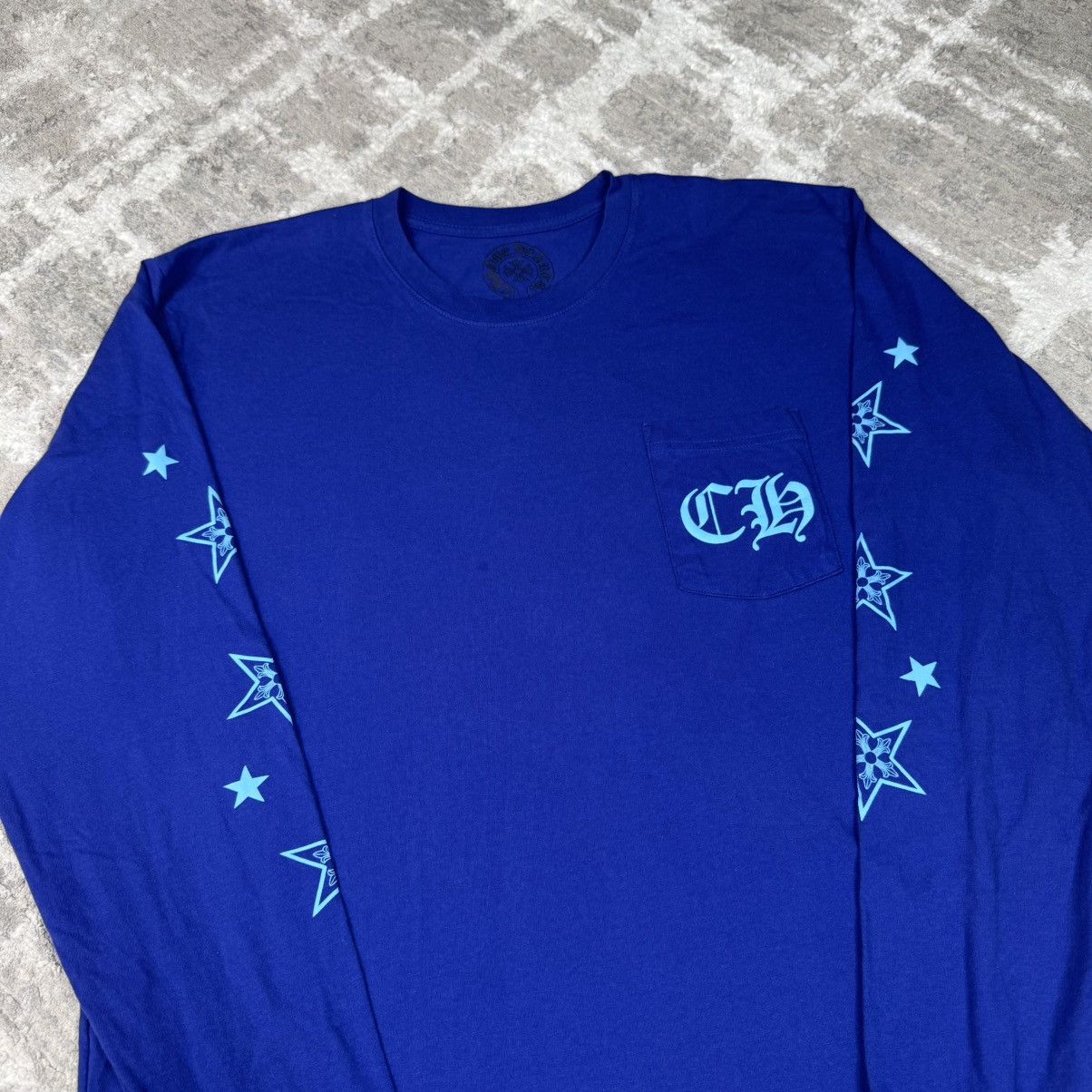 Chrome Hearts Stars logo long sleeve tee shirt Size US XL / EU 56 / 4 - 10 Thumbnail