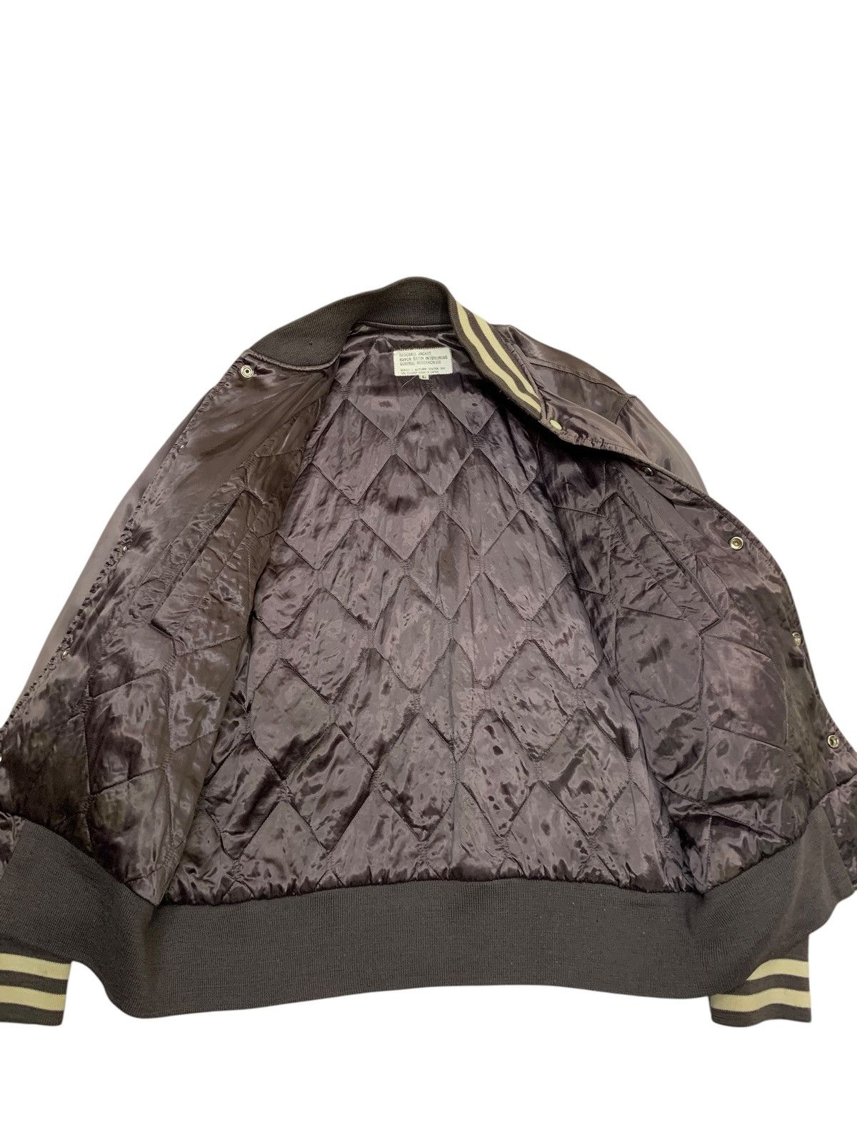 General Research 🔥RARE VTG A/W 01 G.RESEARCH BASEBALL JACKETS SATIN RAYON Size US L / EU 52-54 / 3 - 9 Thumbnail