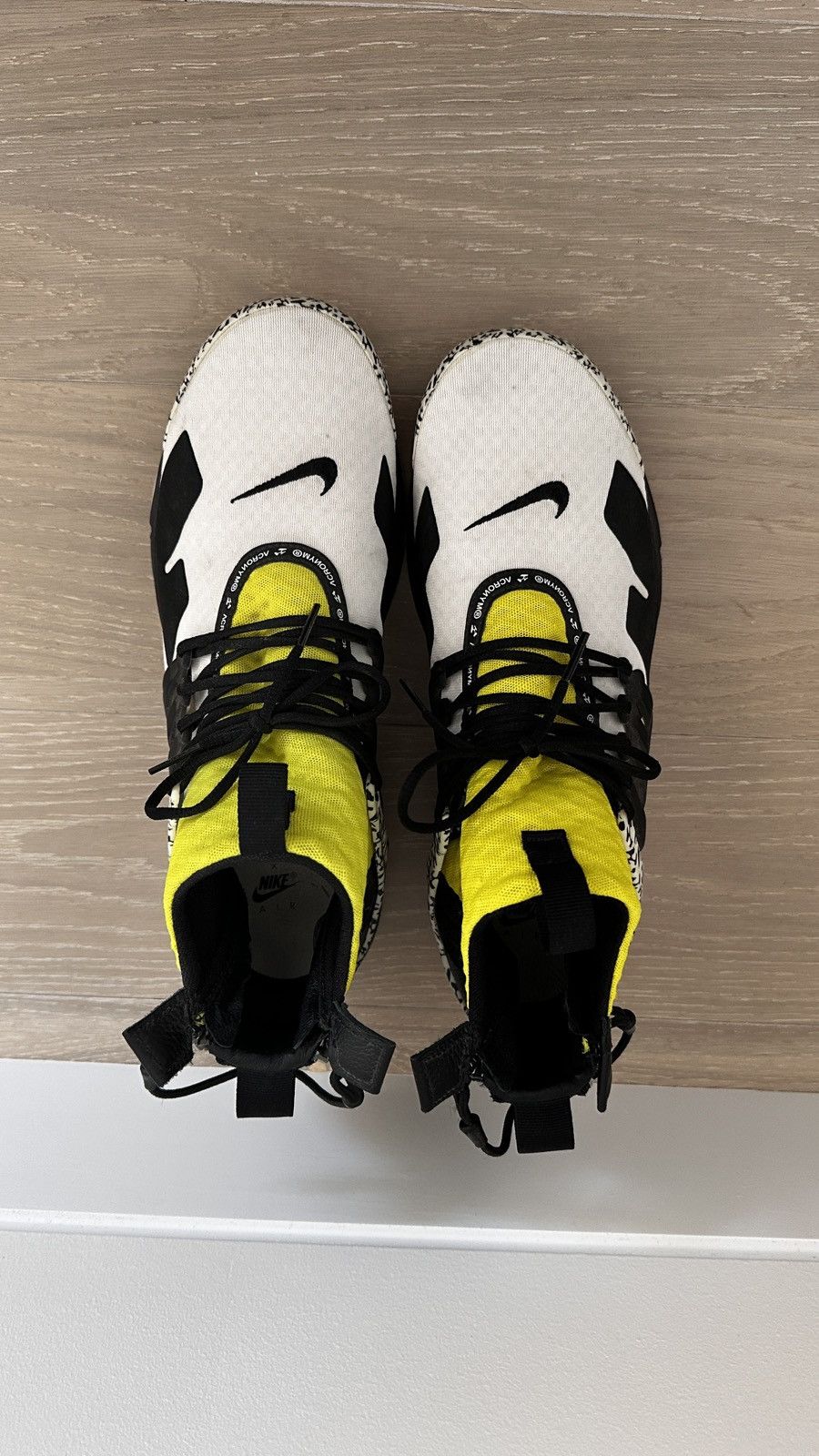 Acronym × Errolson Hugh × Nike NIKE ACRONYM PRESTO MID - DYNAMIC YELLOW Size US 12 / EU 45 - 2 Thumbnail