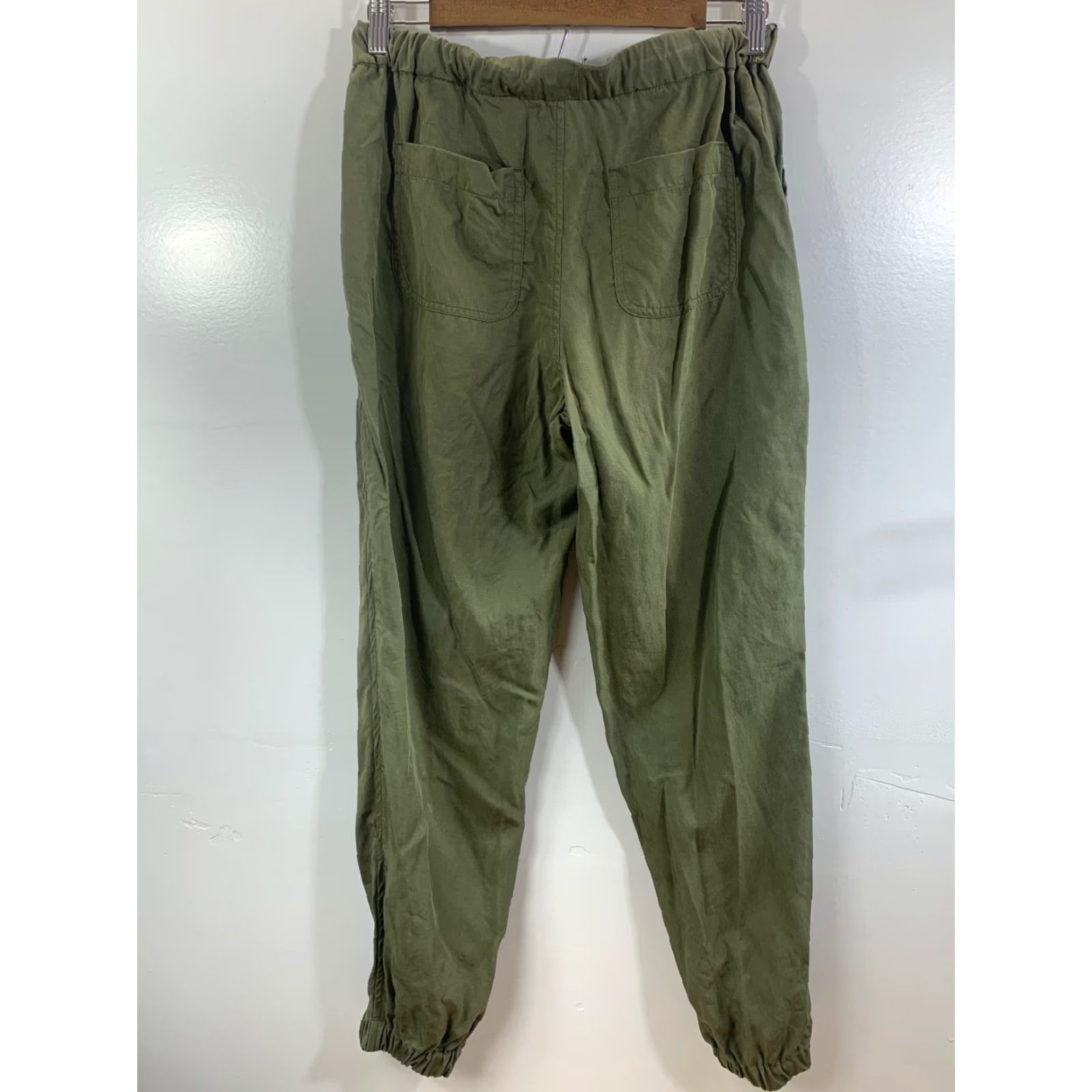 Vintage Philosophy Olive Green Jogger Pants Size S Size 28" / US 6 / IT 42 - 2 Thumbnail