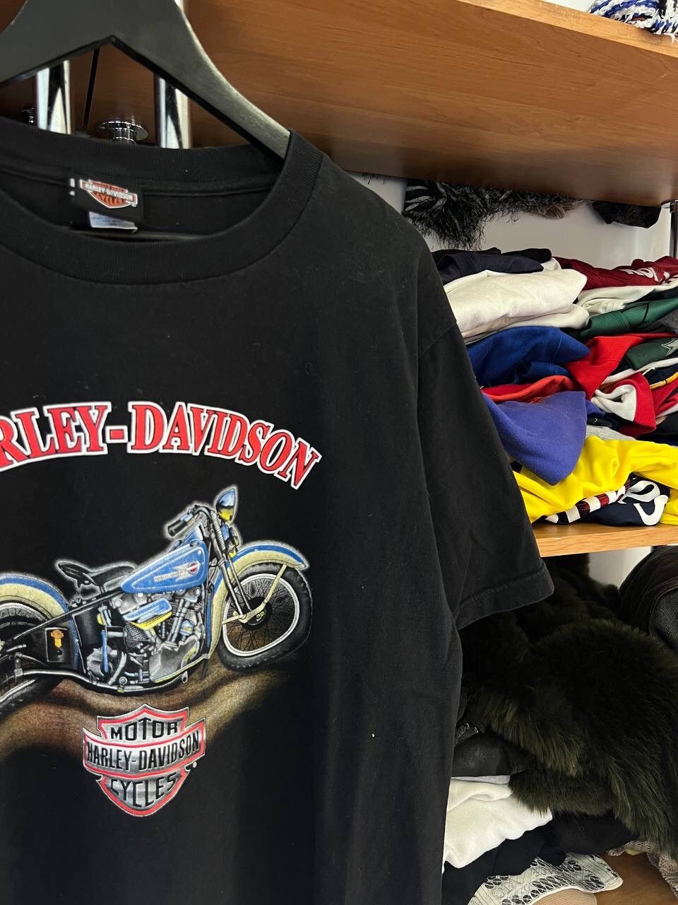 Harley Davidson × Vintage 2000s Harley Davidson Vintage T-Shirt Size US XL / EU 56 / 4 - 3 Thumbnail