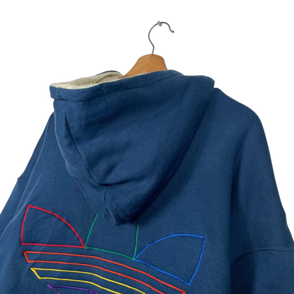 Adidas Adidas Big Logo Zipper Hoodie Size US L / EU 52-54 / 3 - 9 Thumbnail