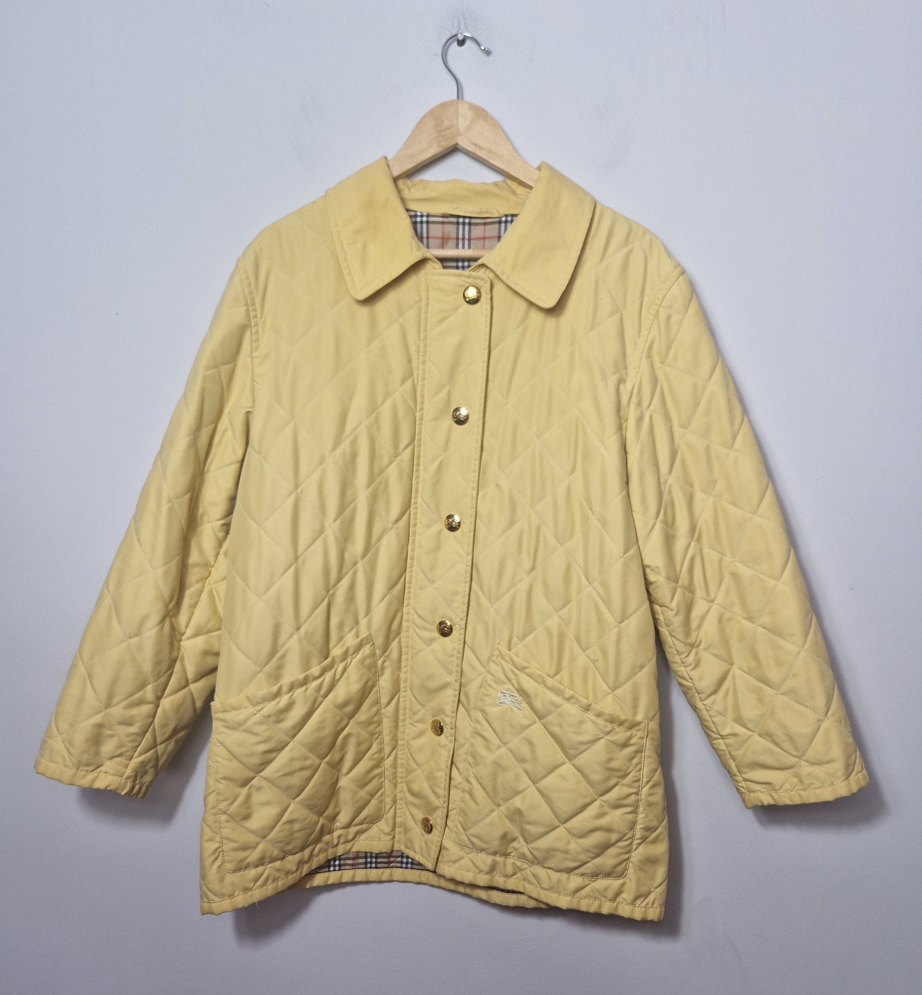 Burberry Burberry vintage yellow barn jacket Size XL / US 12-14 / IT 48-50 - 2 Thumbnail