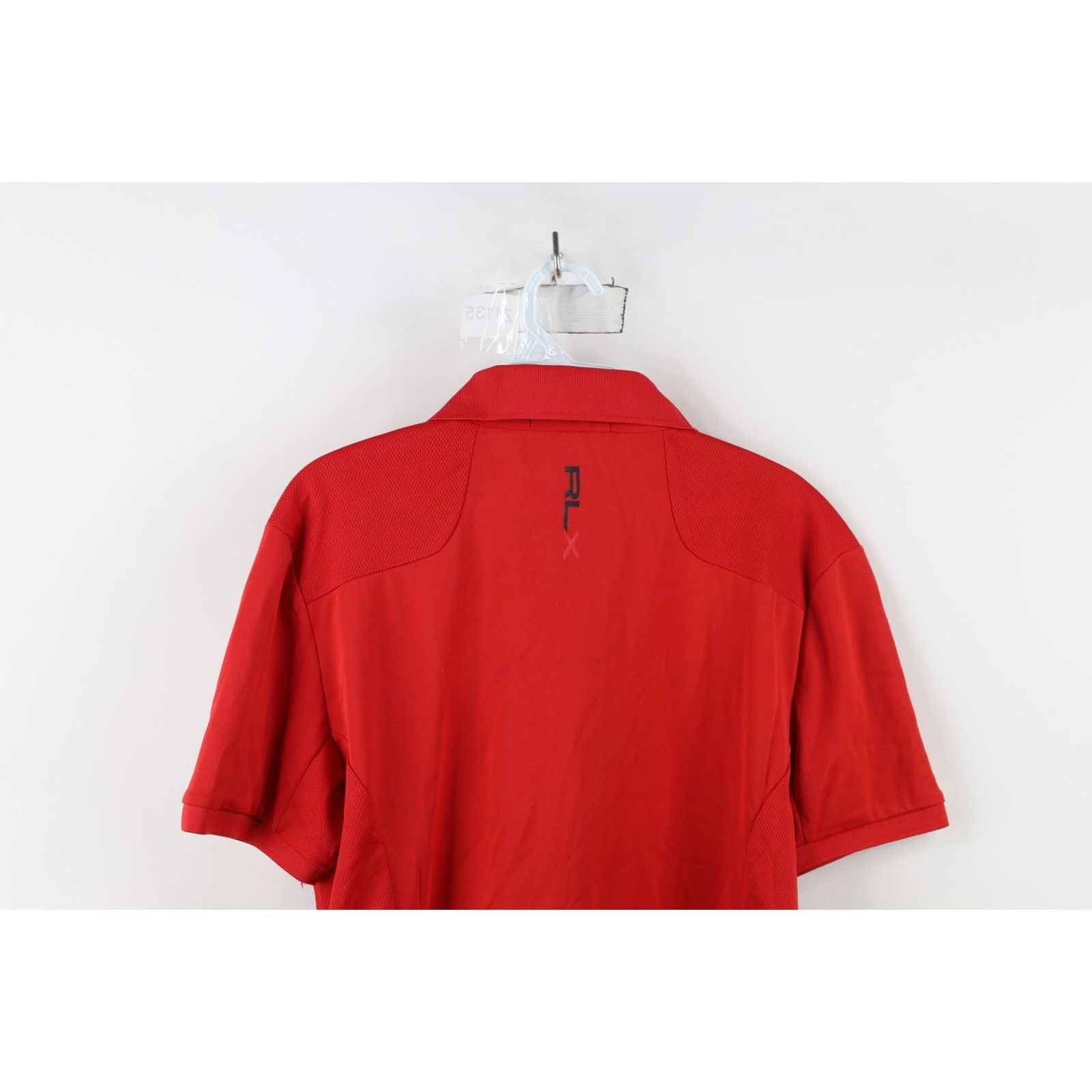 Polo Ralph Lauren Ralph Lauren RLX Distressed Spell Out Knit Tech Polo Size US M / EU 48-50 / 2 - 13 Thumbnail