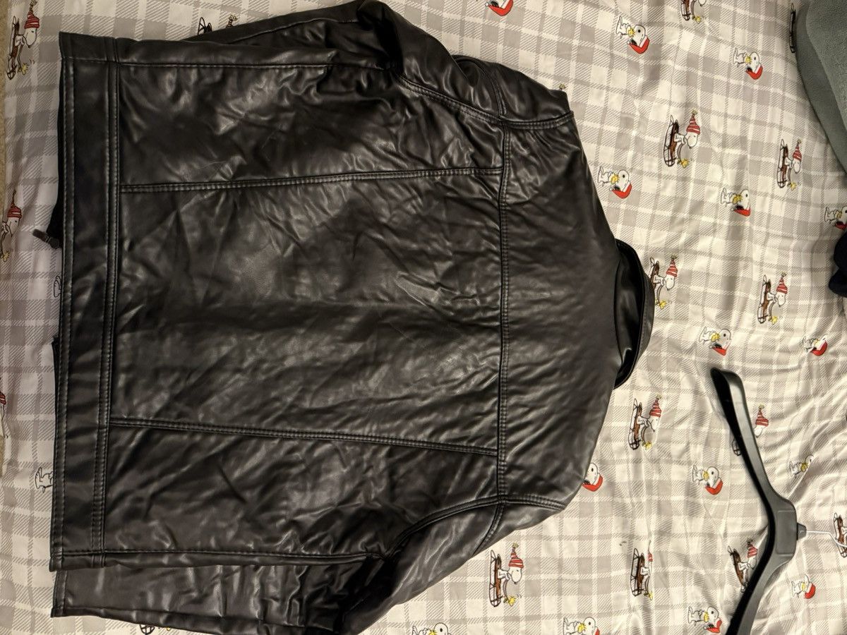 Armani Collezioni A Collezioni x Italian Leather Jacket Size US L / EU 52-54 / 3 - 3 Thumbnail