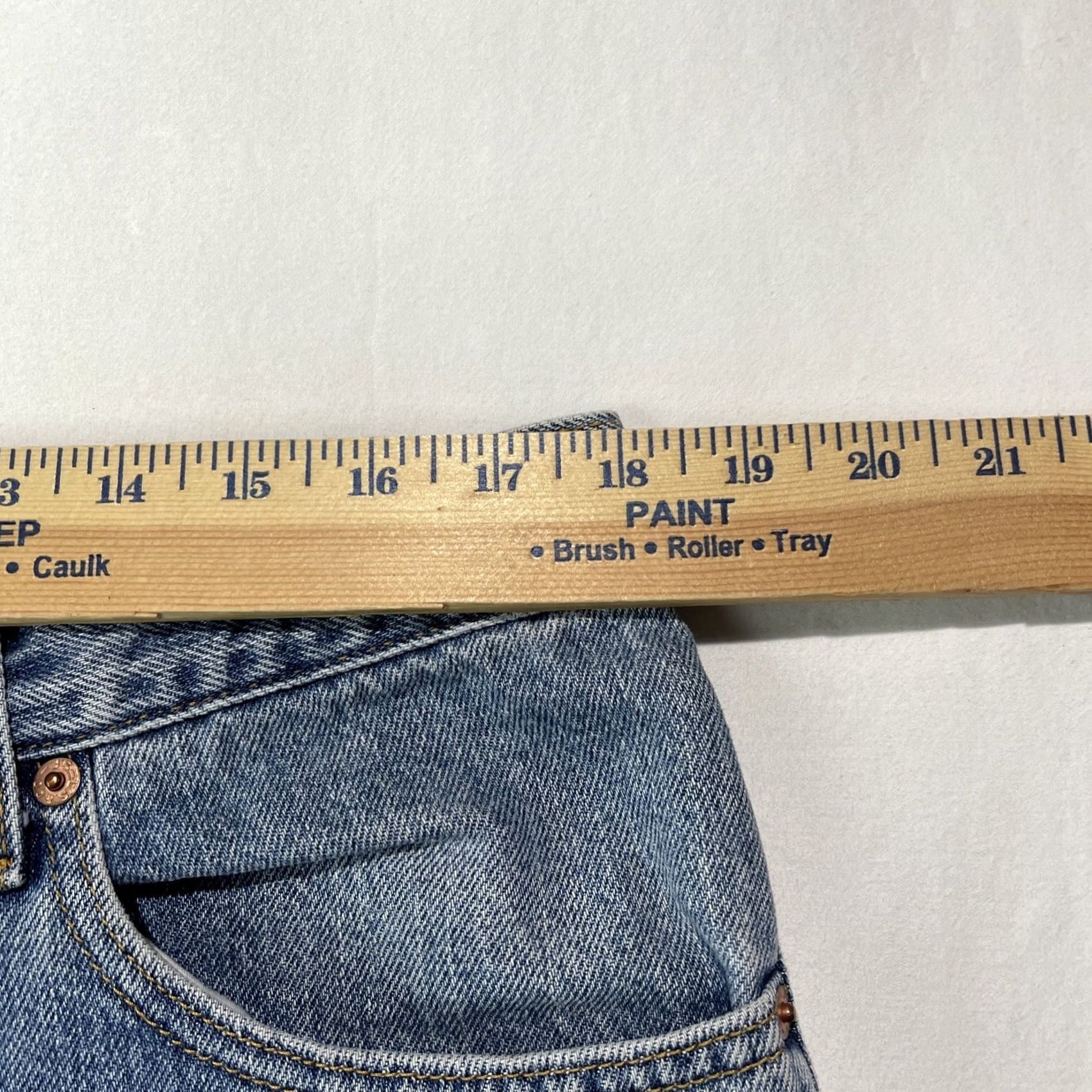 Levi's Levi's 517 Jeans Mens 38x34 Blue Bootcut Denim Pants Leather? (Oops) Size US 38 / EU 54 - 7 Thumbnail