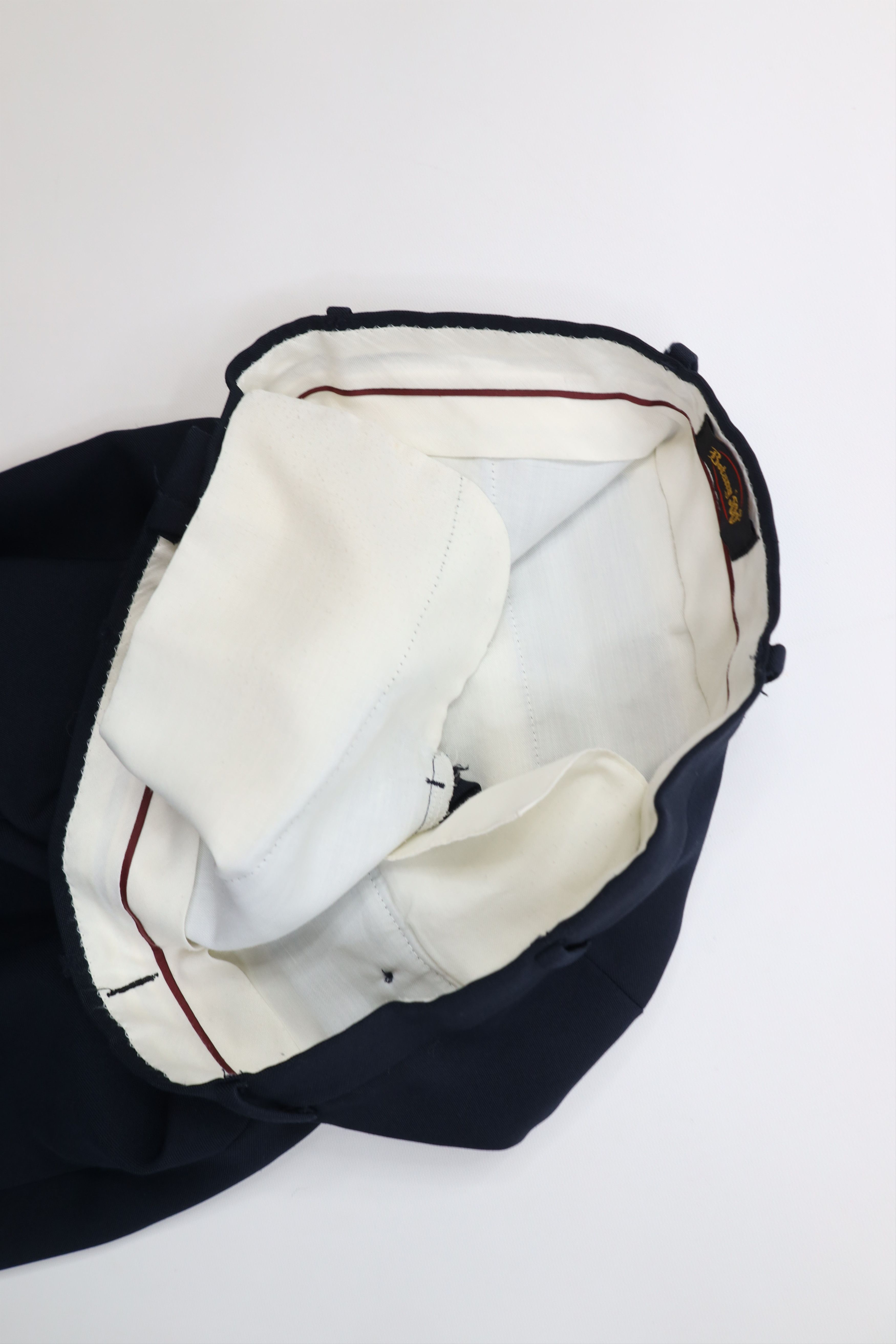 Vintage Vintage 70s Streetwear Flared Wide Leg Chino Pants Blue USA Size US 38 / EU 54 - 7 Thumbnail