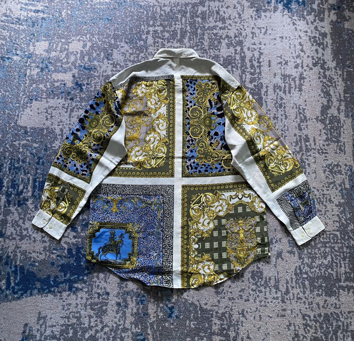 Vintage Vintage Culture Slik Shirt Size US L / EU 52-54 / 3 - 2 Thumbnail