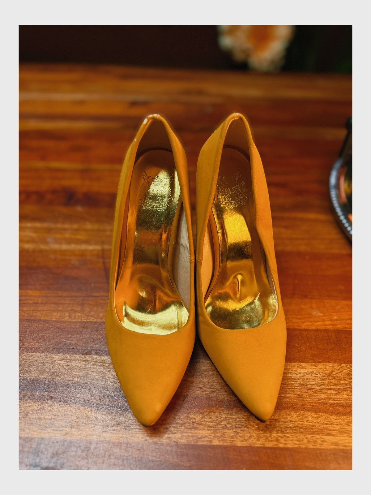 Other Chic Mustard Yellow Stiletto Heels Size US 6 / IT 36 - 4 Thumbnail