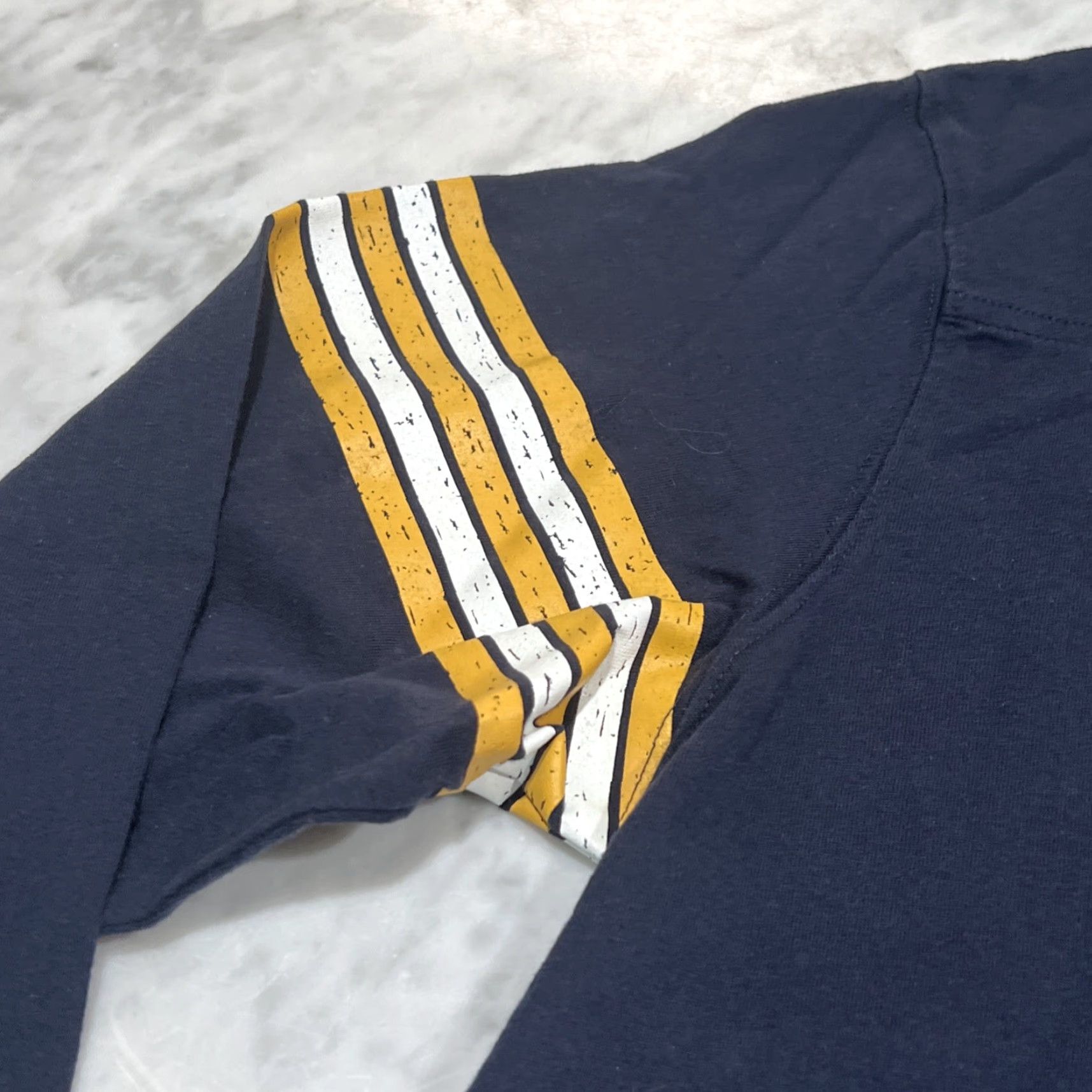 Champion Champion Jersey T Shirt Men Large Long Sleeve 19 Graphics Navy Blue Cotton Size US L / EU 52-54 / 3 - 5 Thumbnail
