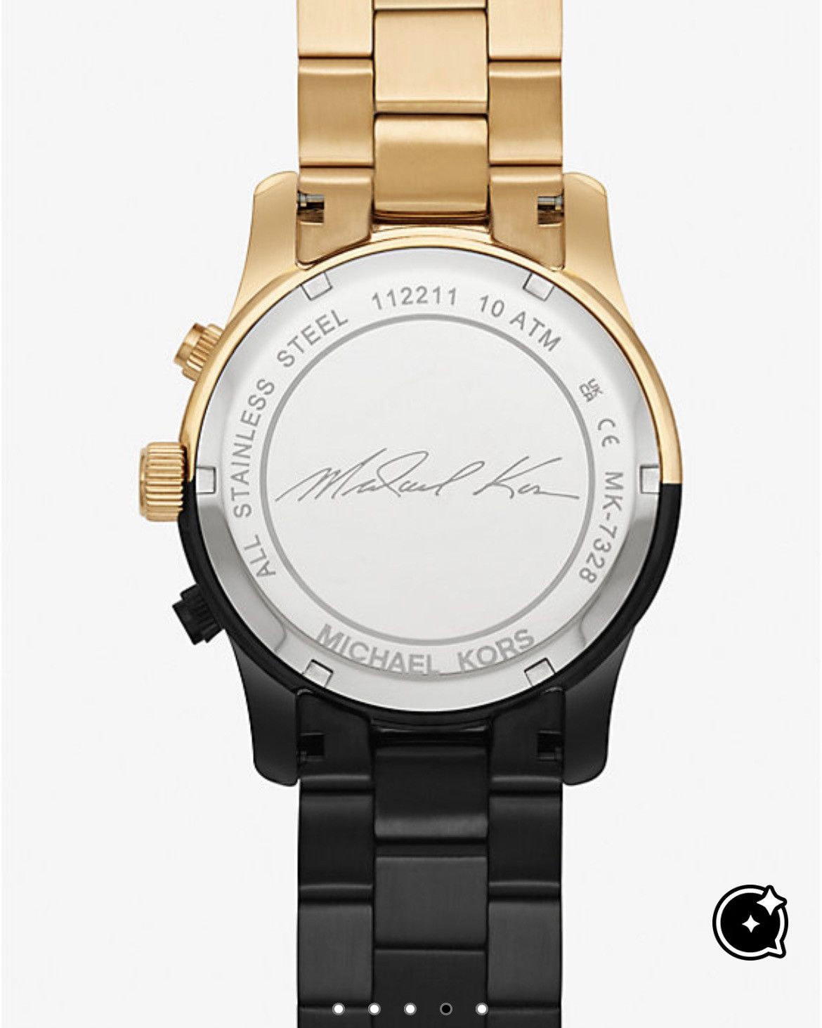 Michael Kors MICHAEL KORS Runway Two-Tone Watch Size ONE SIZE - 4 Thumbnail