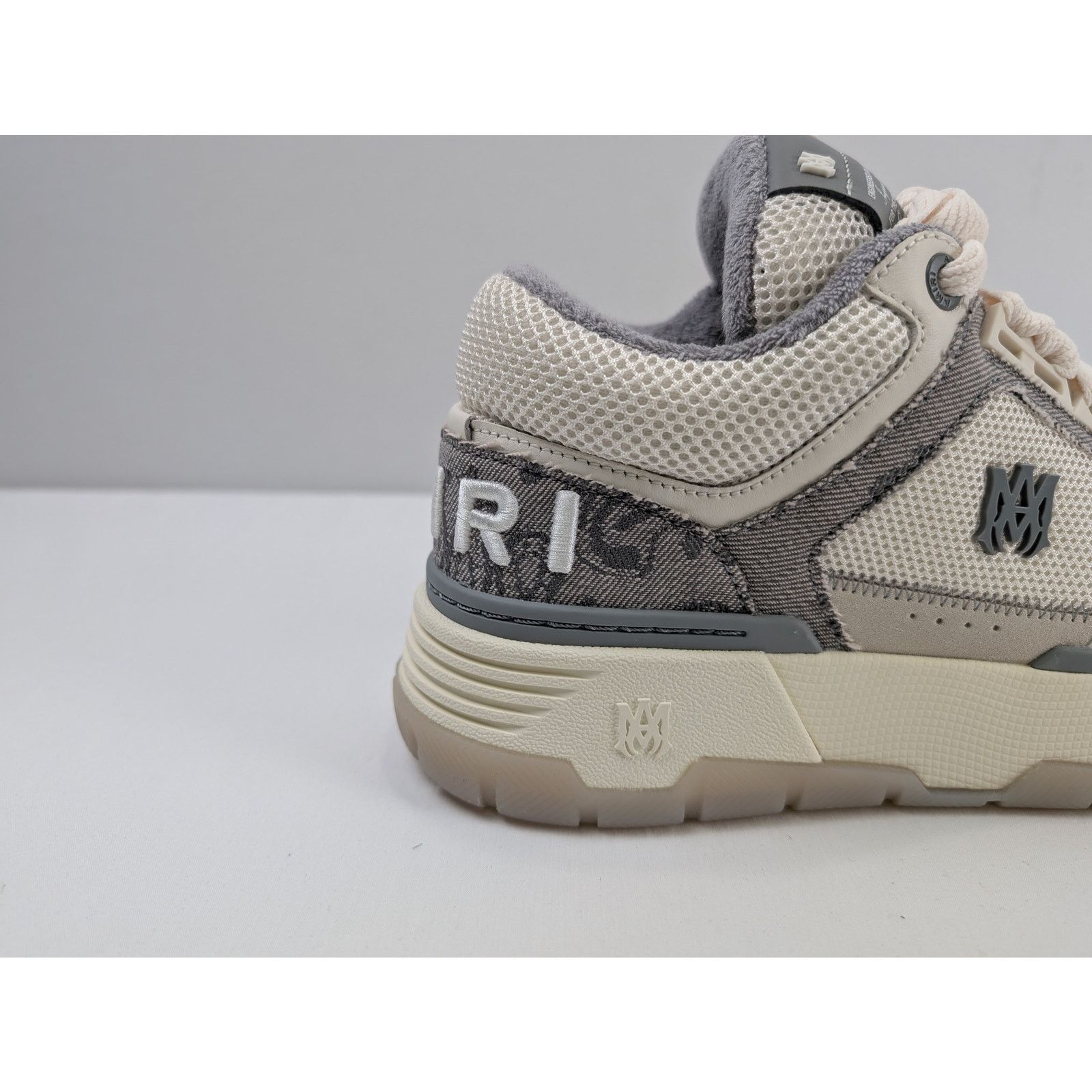 Amiri o1rshd1 Bandana Denim MA-1 Sneakers in Grey Size US 11 / EU 44 - 3 Thumbnail