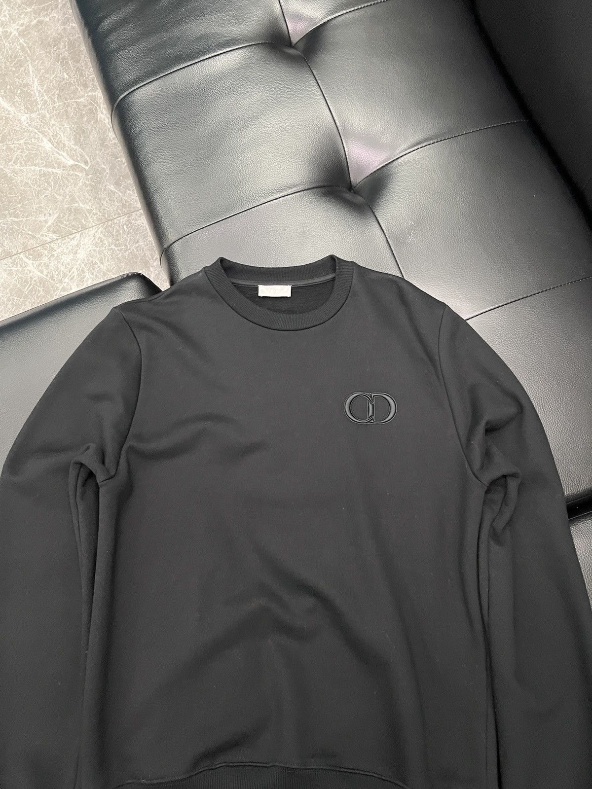 Dior Dior CD Embroidered Logo Sweatshirt Size US M / EU 48-50 / 2 - 3 Thumbnail