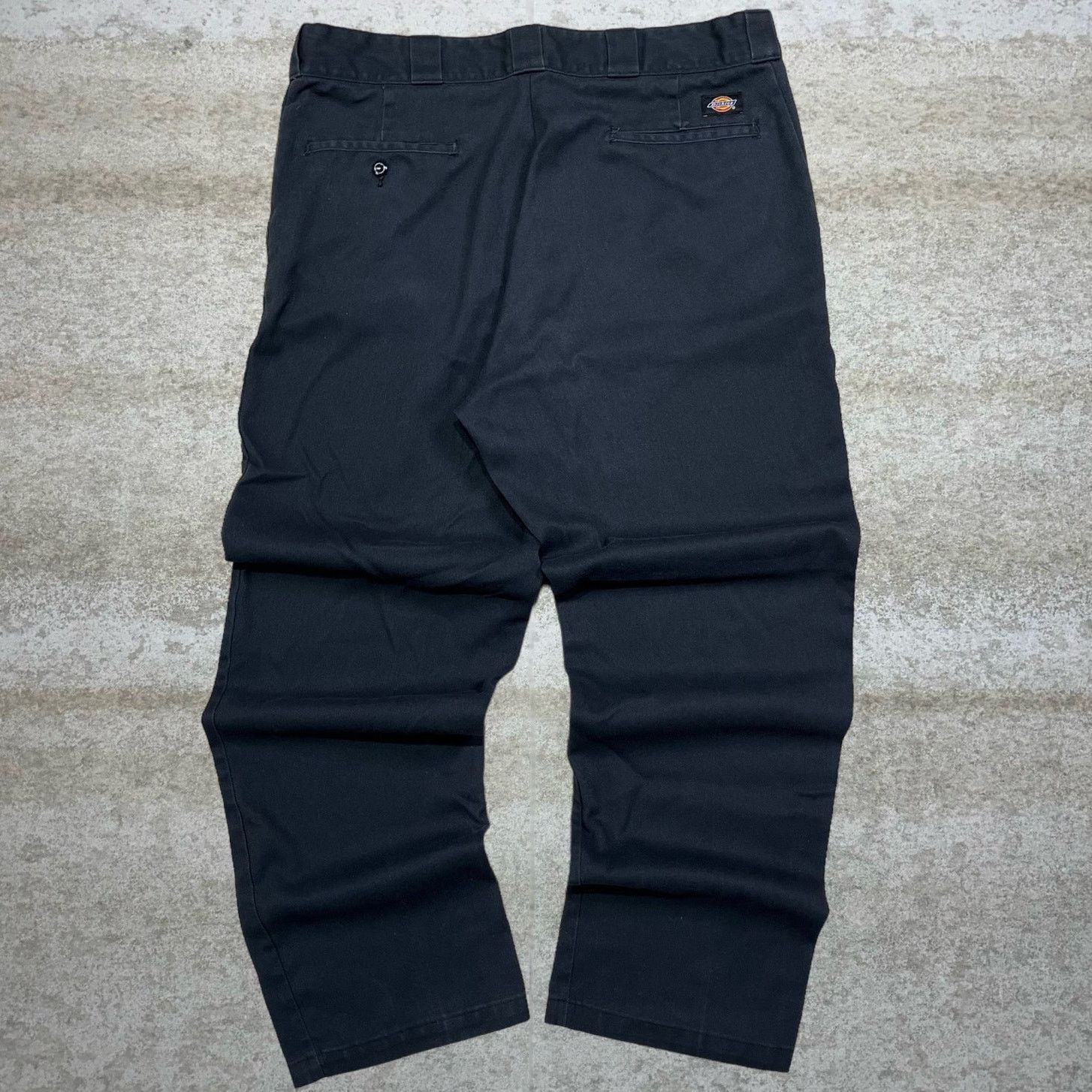Dickies Vintage 90s Dickies Khakis Pants 36x30 Baggy Black Flat Size US 36 / EU 52 - 1 Thumbnail