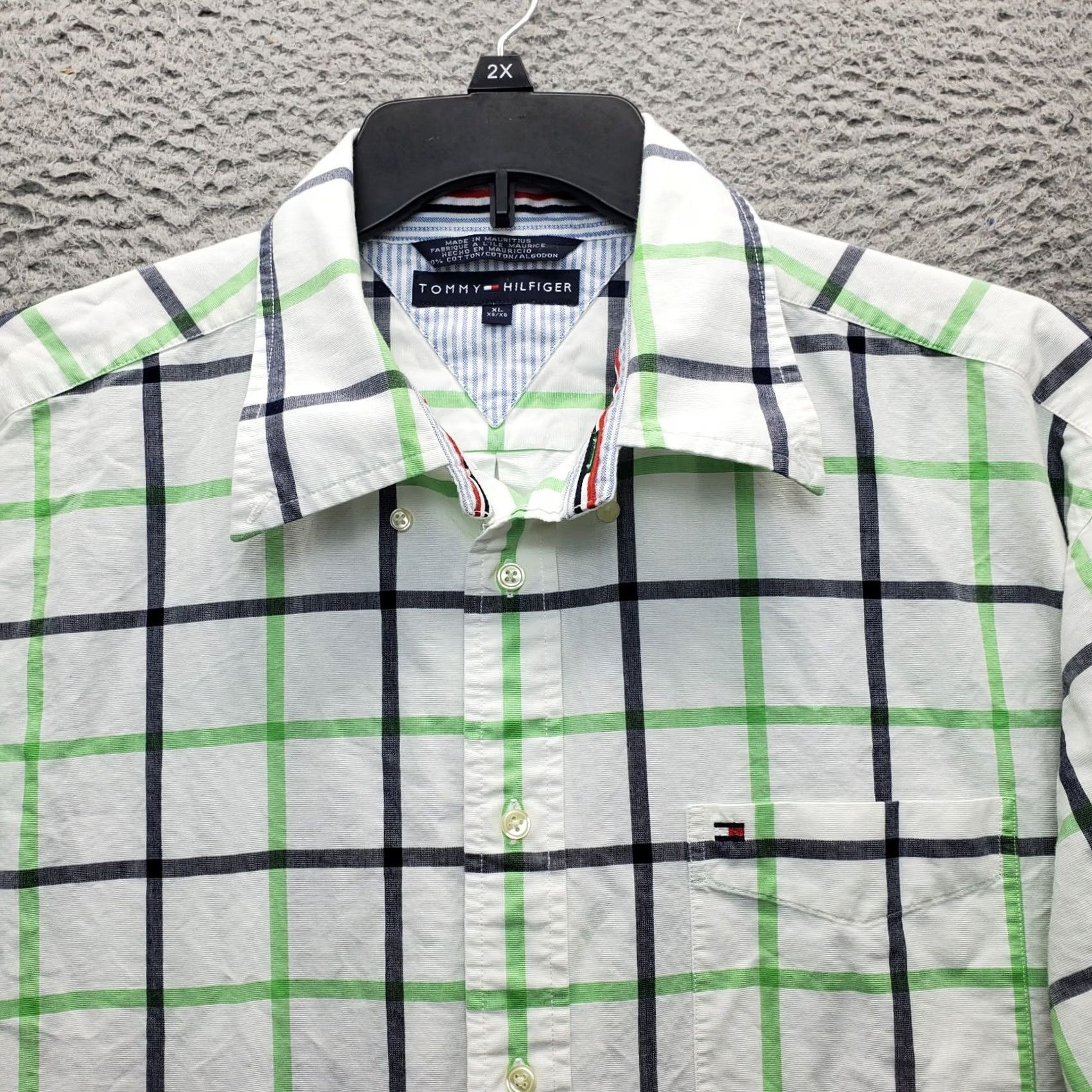 Tommy Hilfiger Tommy Hilfiger Shirt Mens XL Multi Plaid Casual Long Sleeve Button-Down Shirt Size US XL / EU 56 / 4 - 3 Thumbnail