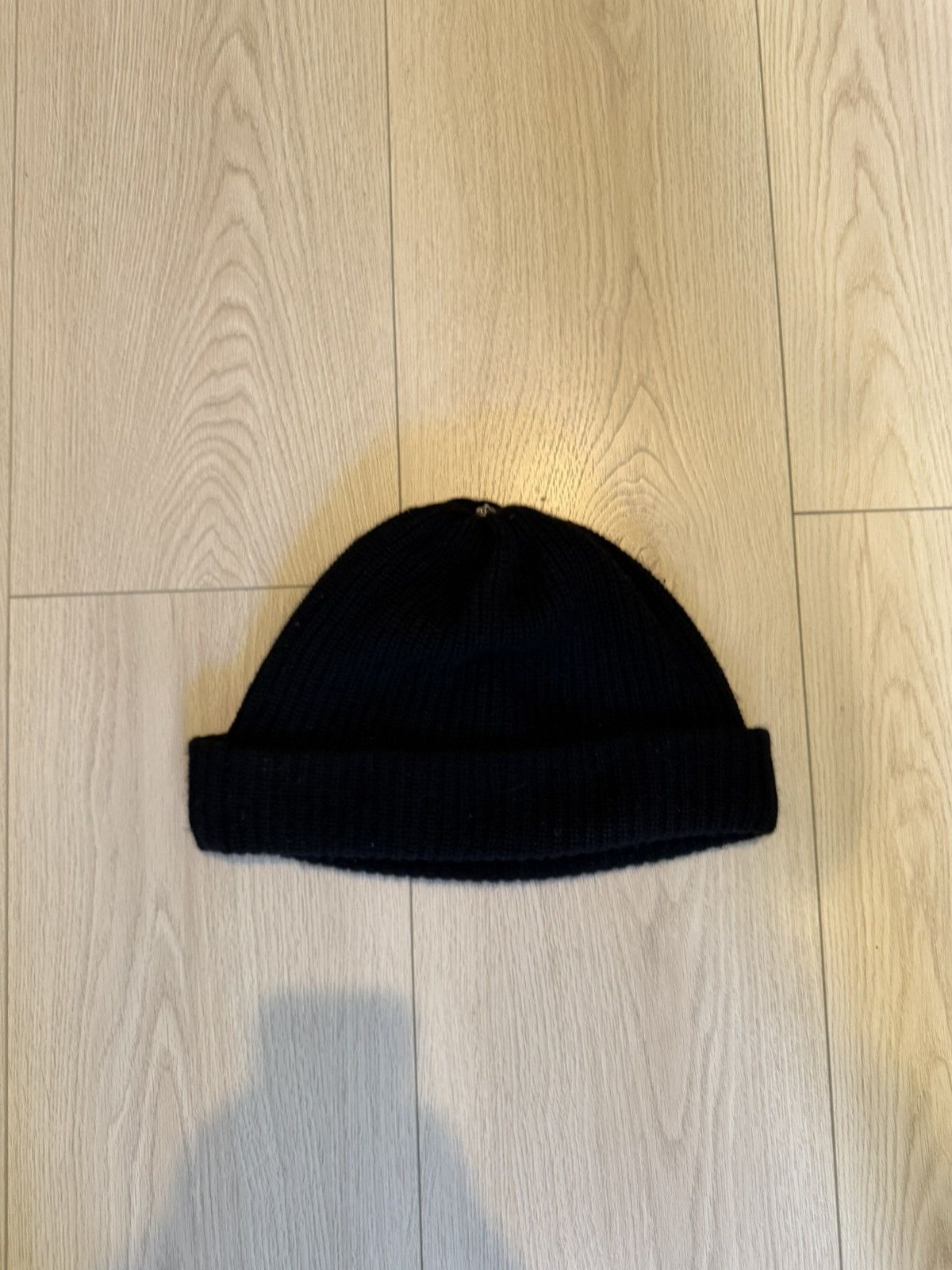 Chrome Hearts Chrome Hearts Black & Red Triple Star Leather Patch Beanie Size ONE SIZE - 6 Thumbnail
