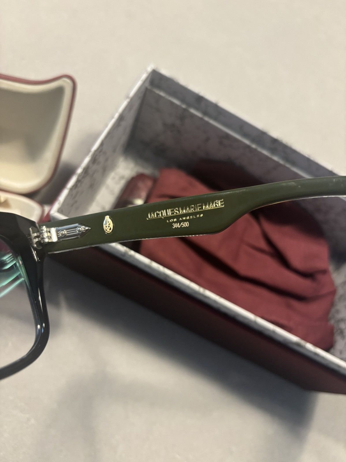 Jacques Marie Mage Jacques Marie Mage Wesley Glasses Size ONE SIZE - 7 Thumbnail