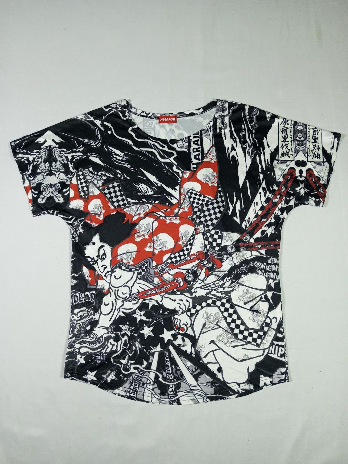 20471120 × Beauty Beast × KMRii Japanese Gothic Samurai AOP Sukajan Style Size US L / EU 52-54 / 3 - 1 Thumbnail