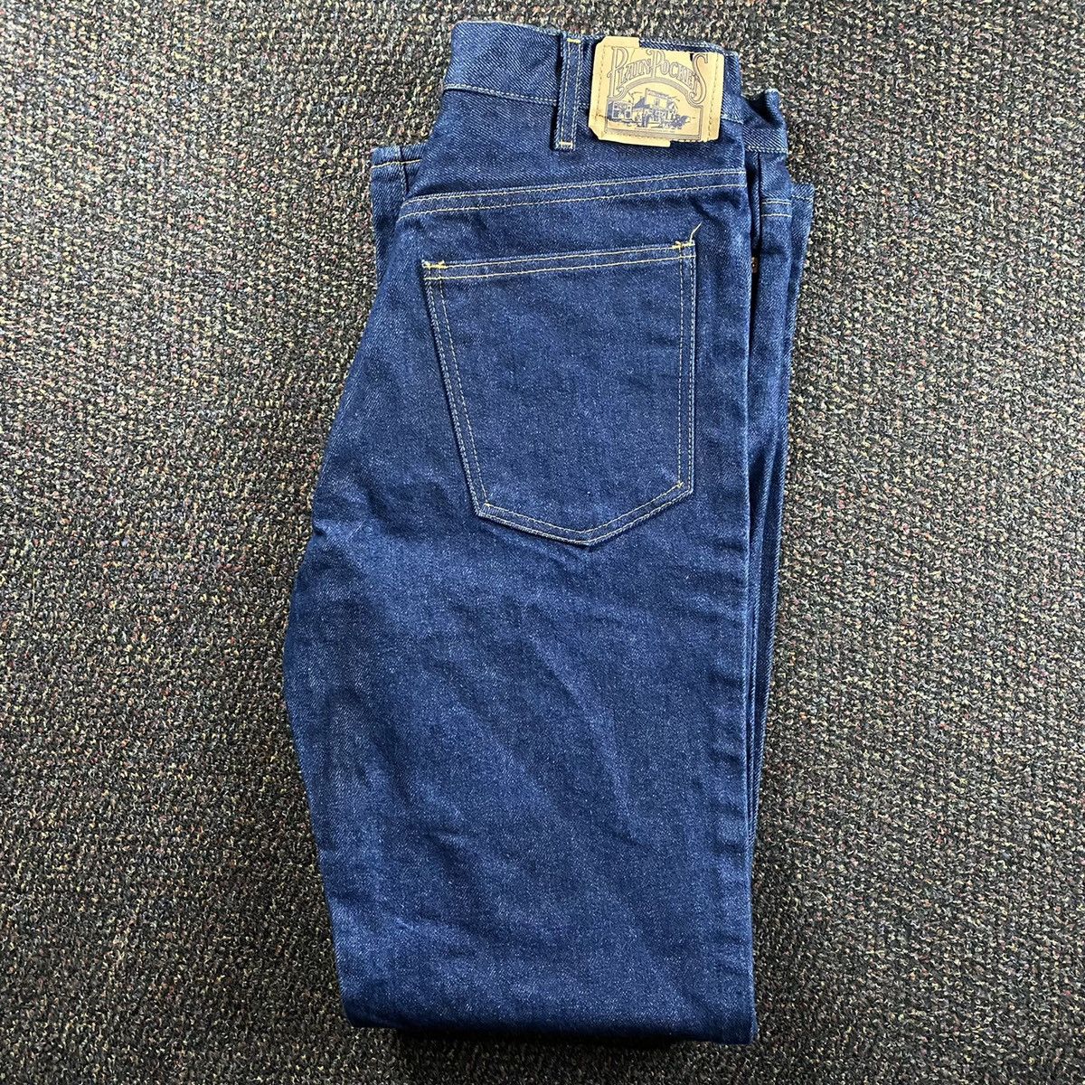 JCPenney × Vintage 1970s JC Pennys Blue Jeans BRAND NEW Size US 32 / EU 48 - 1 Thumbnail
