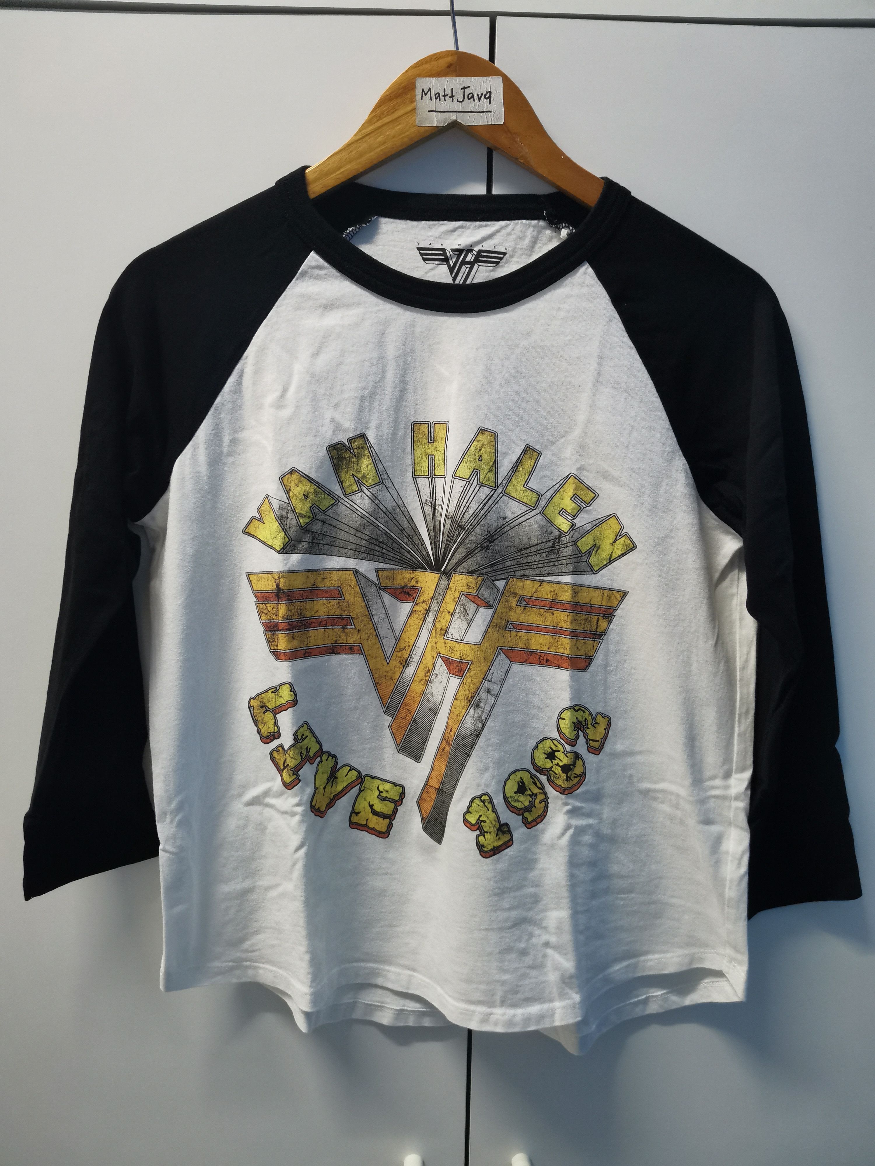 Band Tees Van Halen Live 1982 Band Tee x Gu Japanese Brand Streetwear Size US M / EU 48-50 / 2 - 1 Thumbnail