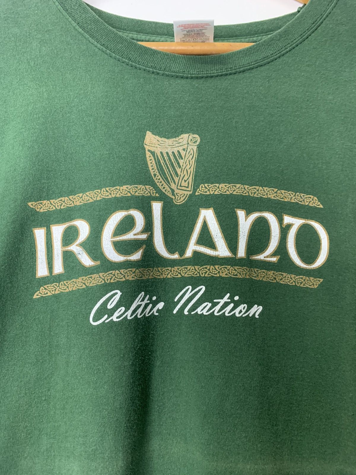 Fruit Of The Loom × Vintage Vintage Ireland t-shirt Size US XXL / EU 58 / 5 - 8 Thumbnail
