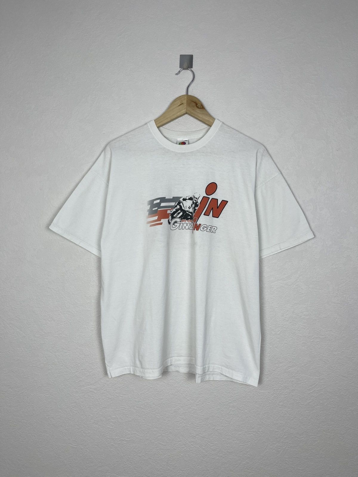 Vintage Vintage Y2k Gilzonger Moto Racing Tee Size US XL / EU 56 / 4 - 3 Thumbnail