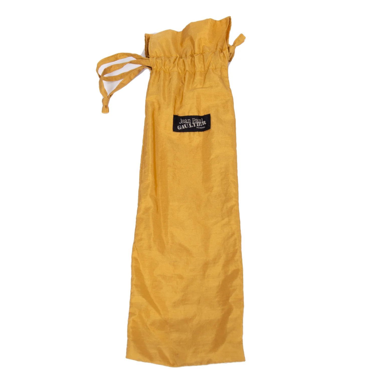 Jean Paul Gaultier Metal Chain Handle Folding Umbrella in Yellow Size ONE SIZE - 10 Thumbnail