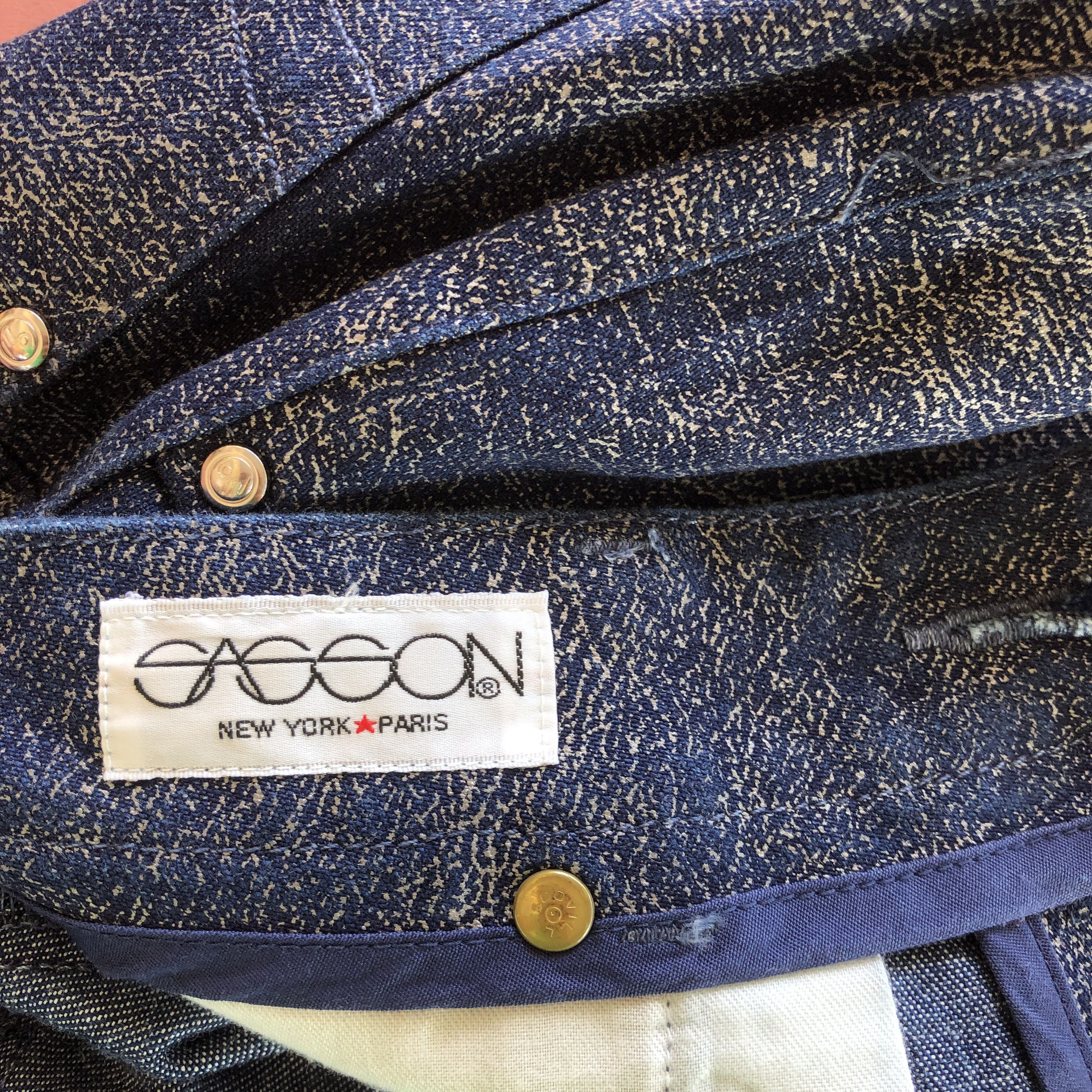Japanese Brand Vintage 70s Sasson Jeans Pop Arts Sasson Denim Pants Size 26" / US 2 / IT 38 - 9 Thumbnail
