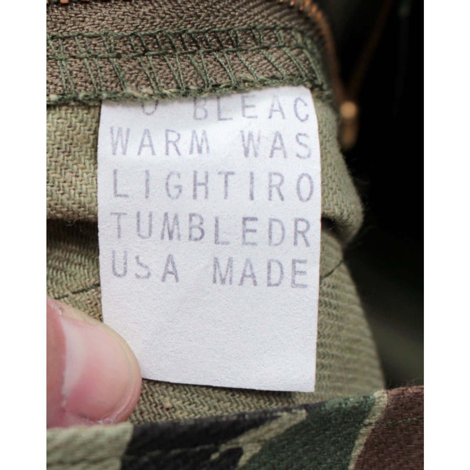 Vintage VINTAGE Gung Ho Tiger Stripe Camo Pants Mens 28 Long 70s 80s NOS Military Look 32.5 Inseam Size US 28 / EU 44 - 4 Thumbnail