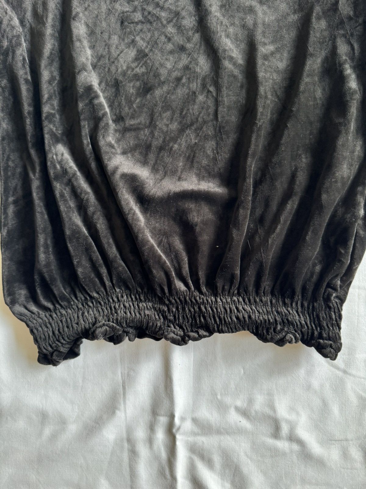 Comme des Garcons Tricot Comme des Garcons Long Sleeve Velvet Top Size S / US 4 / IT 40 - 5 Thumbnail