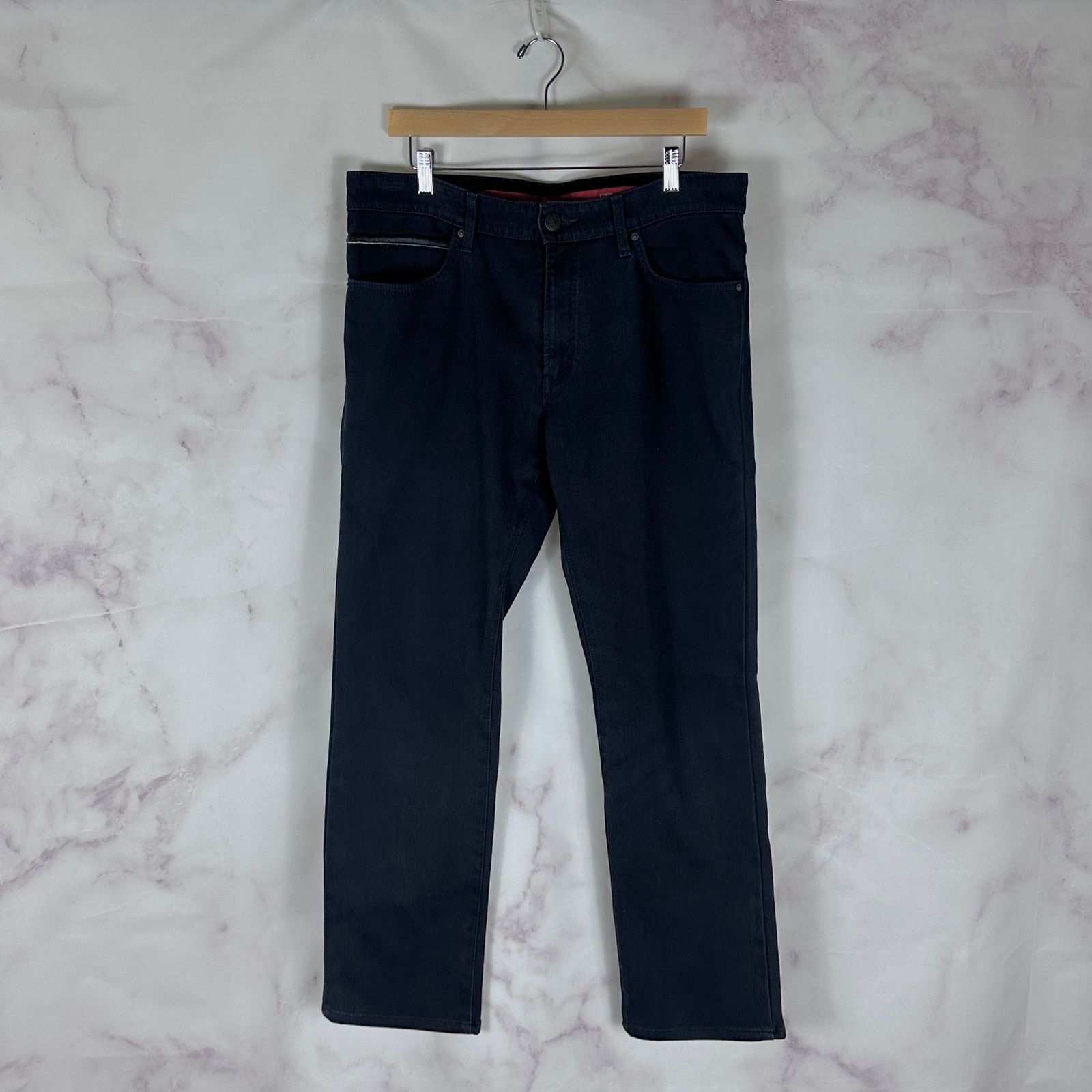 Edwin Wildfire 503 Straight Black Denim Size US 34 / EU 50 - 5 Thumbnail