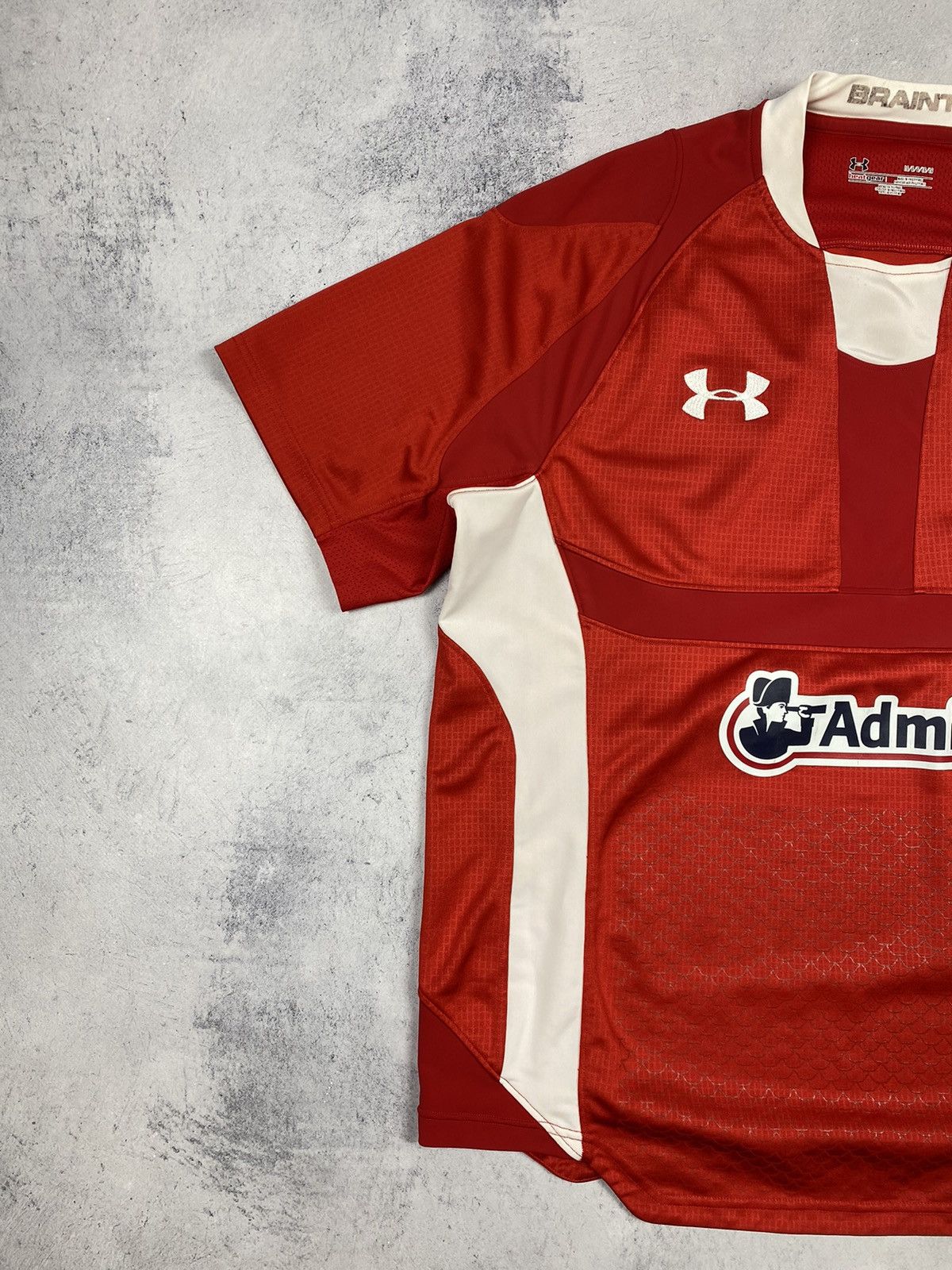 Under Armour Under Armour Wales Rugby Union Jersey Shirt WRU Admiral Red Size US L / EU 52-54 / 3 - 3 Thumbnail