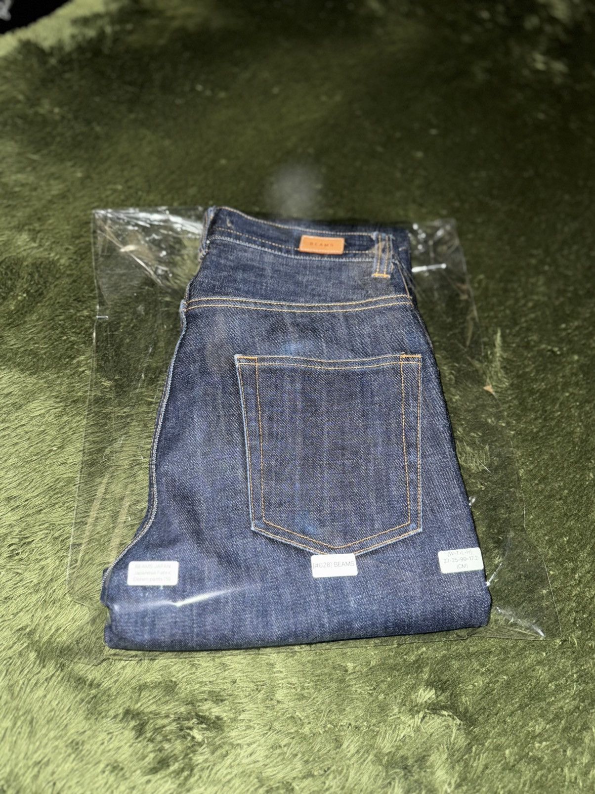 Beams Japan [S] Beams Japanese Fabric Denim Pants Indigo Size US 30 / EU 46 - 13 Thumbnail