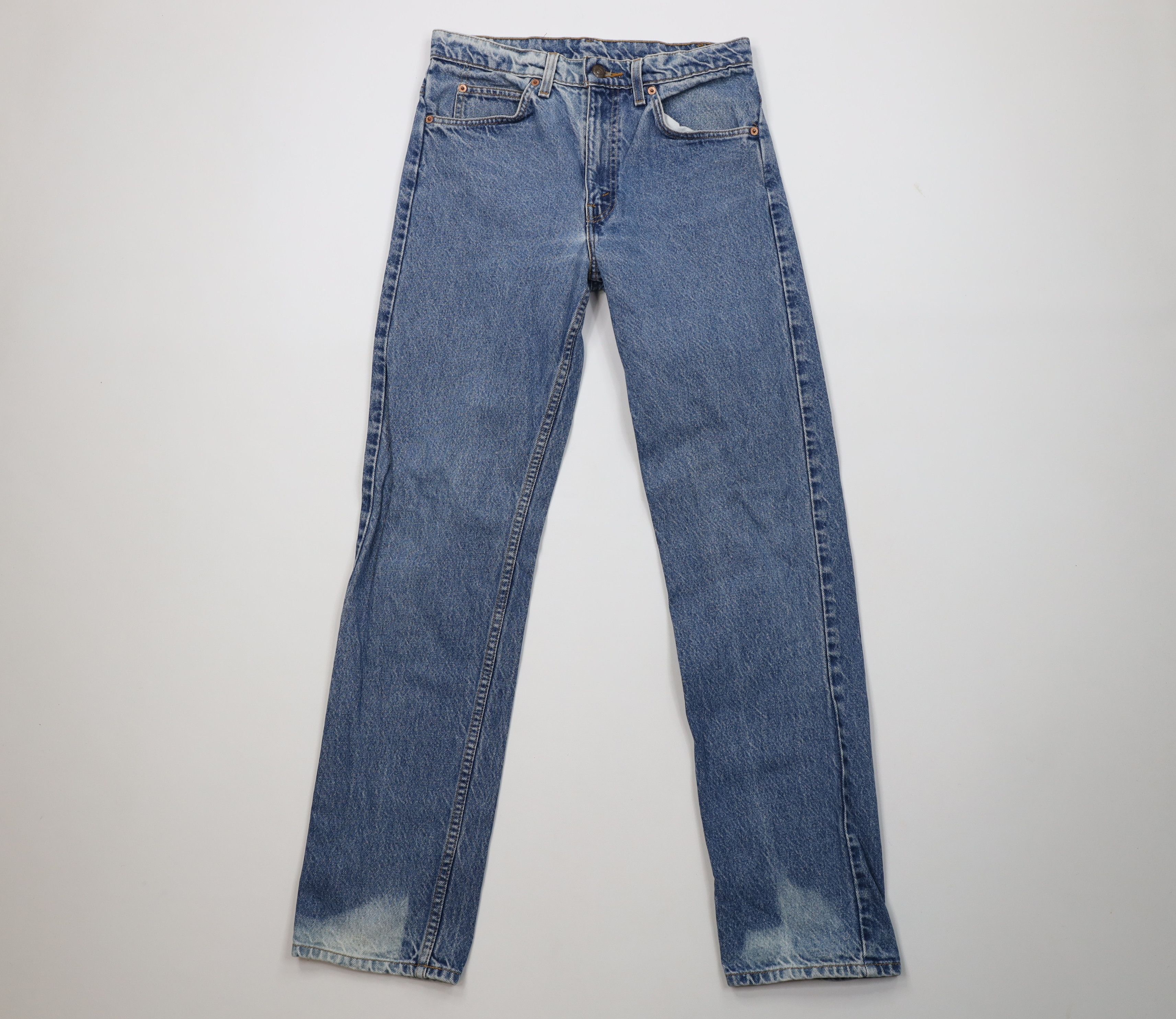 Levi's Vintage 90s Levis 505 Orange Tab Regular Straight Leg Jeans Size US 30 / EU 46 - 1 Thumbnail