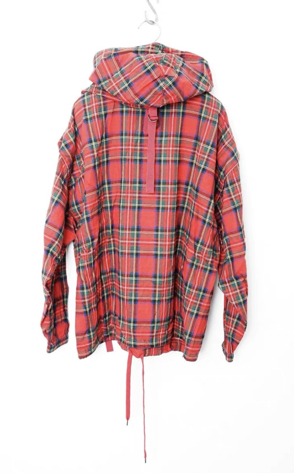 Iroquois Japan Iroquois Plaid Drawstring Sweatshirt Size US XS / EU 42 / 0 - 8 Thumbnail