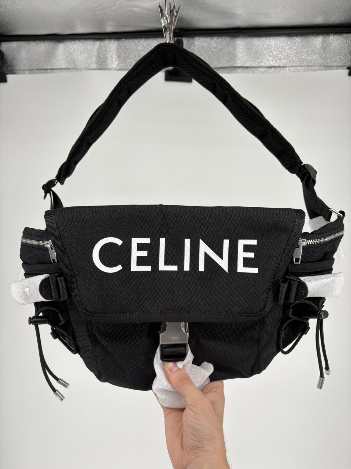 Celine Celine Logo Waist Bag Size ONE SIZE - 1 Thumbnail