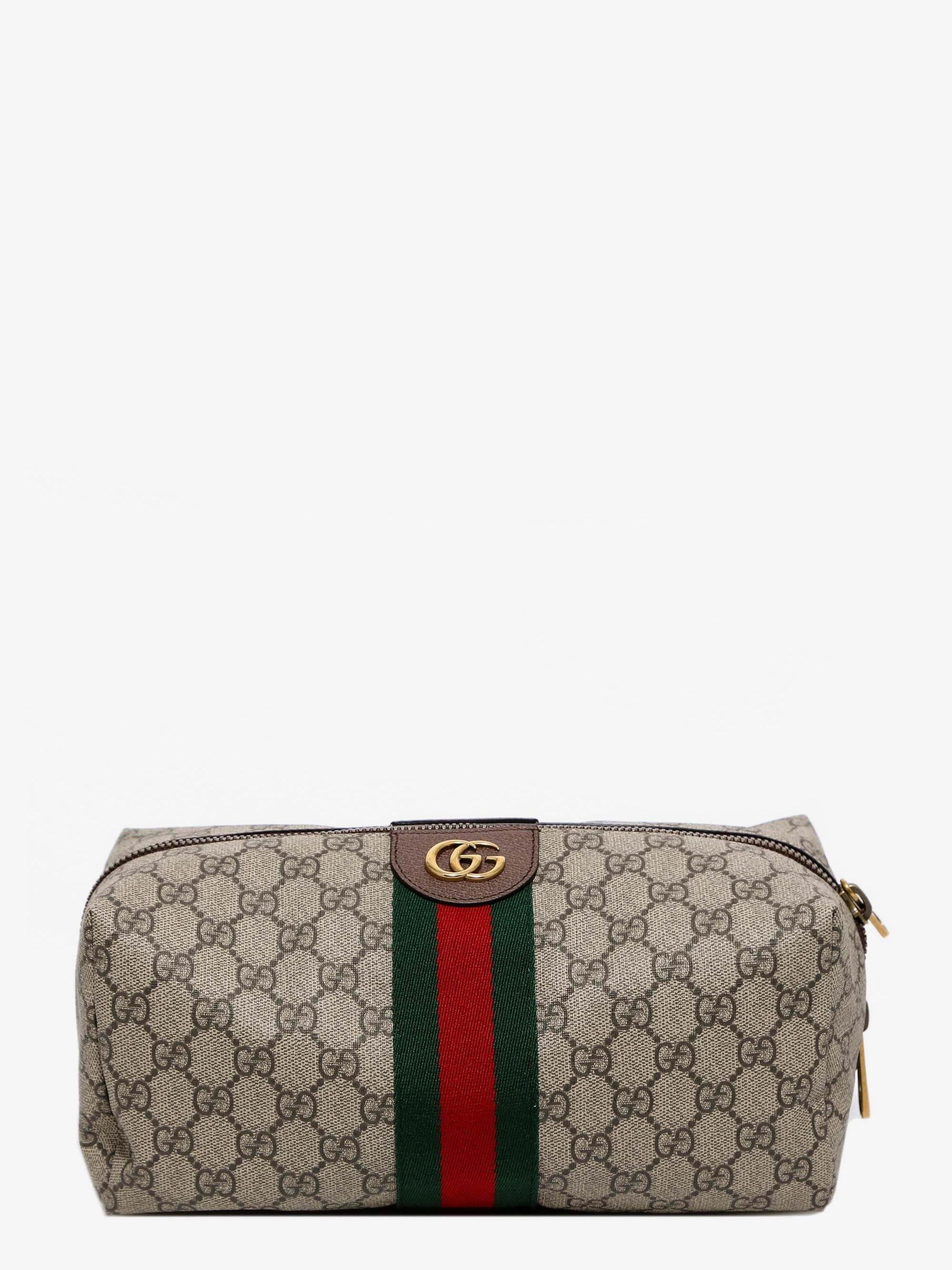 Gucci Gg Supreme Fabric Beauty Case Size ONE SIZE - 1 Thumbnail
