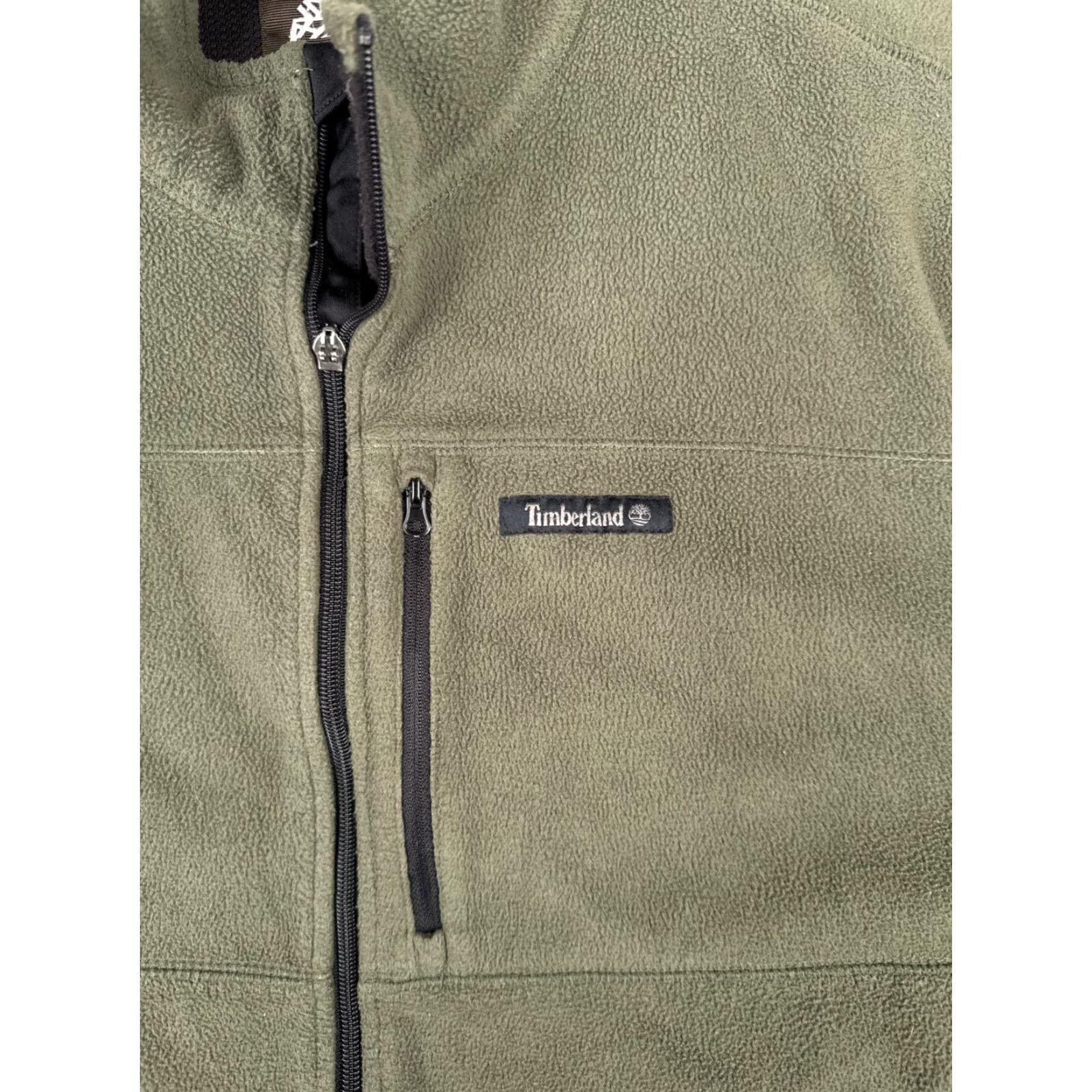 Timberland Timberland Jacket Men 2XL Green Full Zip Mock Neck 100% Polyester Windbreaker Lined Pocket Logo 80s? Size US XXL / EU 58 / 5 - 6 Thumbnail