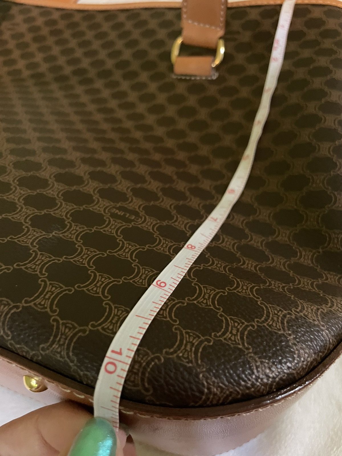 Celine Celine Brown Macadam Tote Bag Size ONE SIZE - 23 Thumbnail