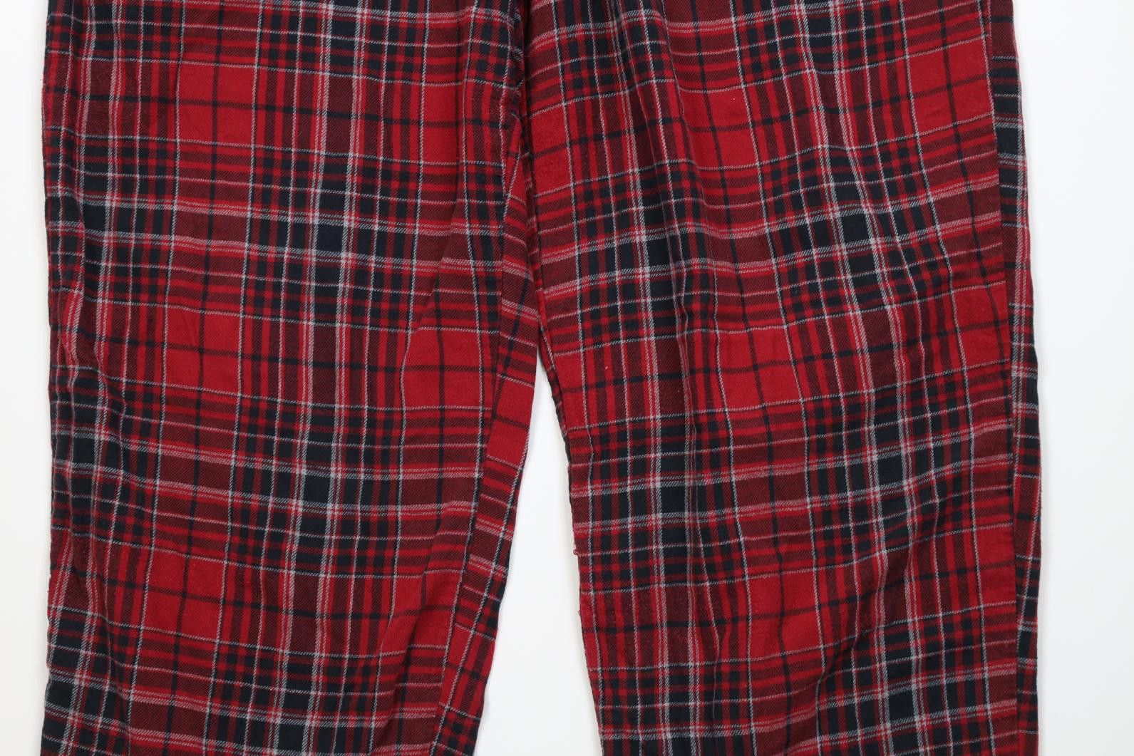 Nautica Vintage 90s Y2K Nautica Wide Leg Flannel Pajamas Pants Pjs Size US 34 / EU 50 - 3 Thumbnail