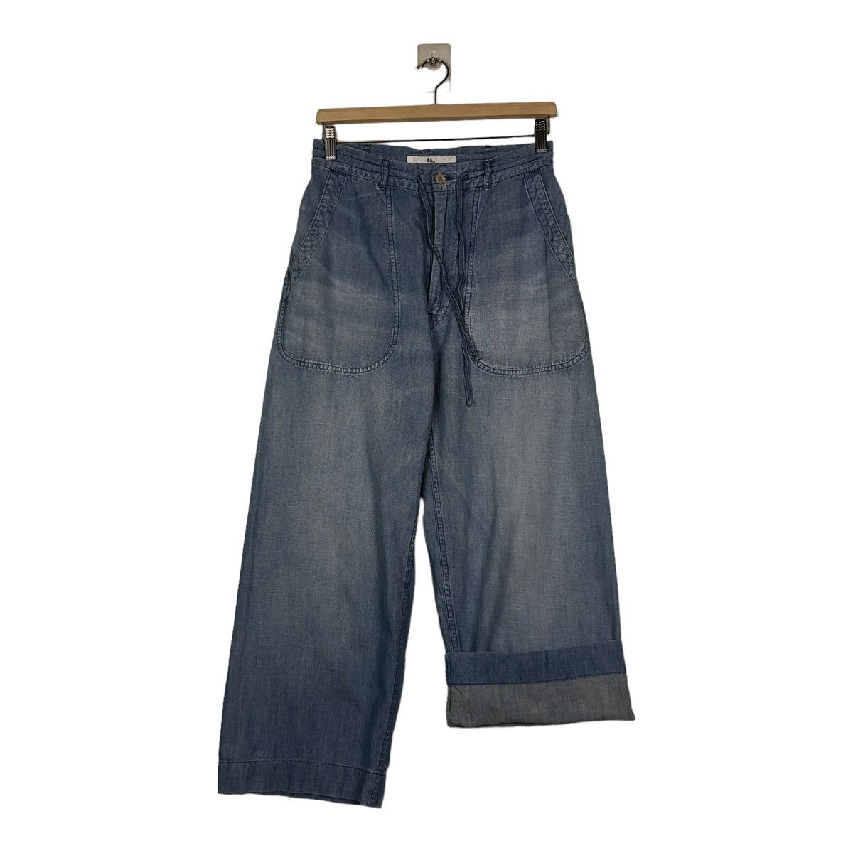45rpm 🔥VINTAGE BAGGY LOOSE DENIM JEANS 45RPM JAPAN MADE Size US 28 / EU 44 - 11 Thumbnail