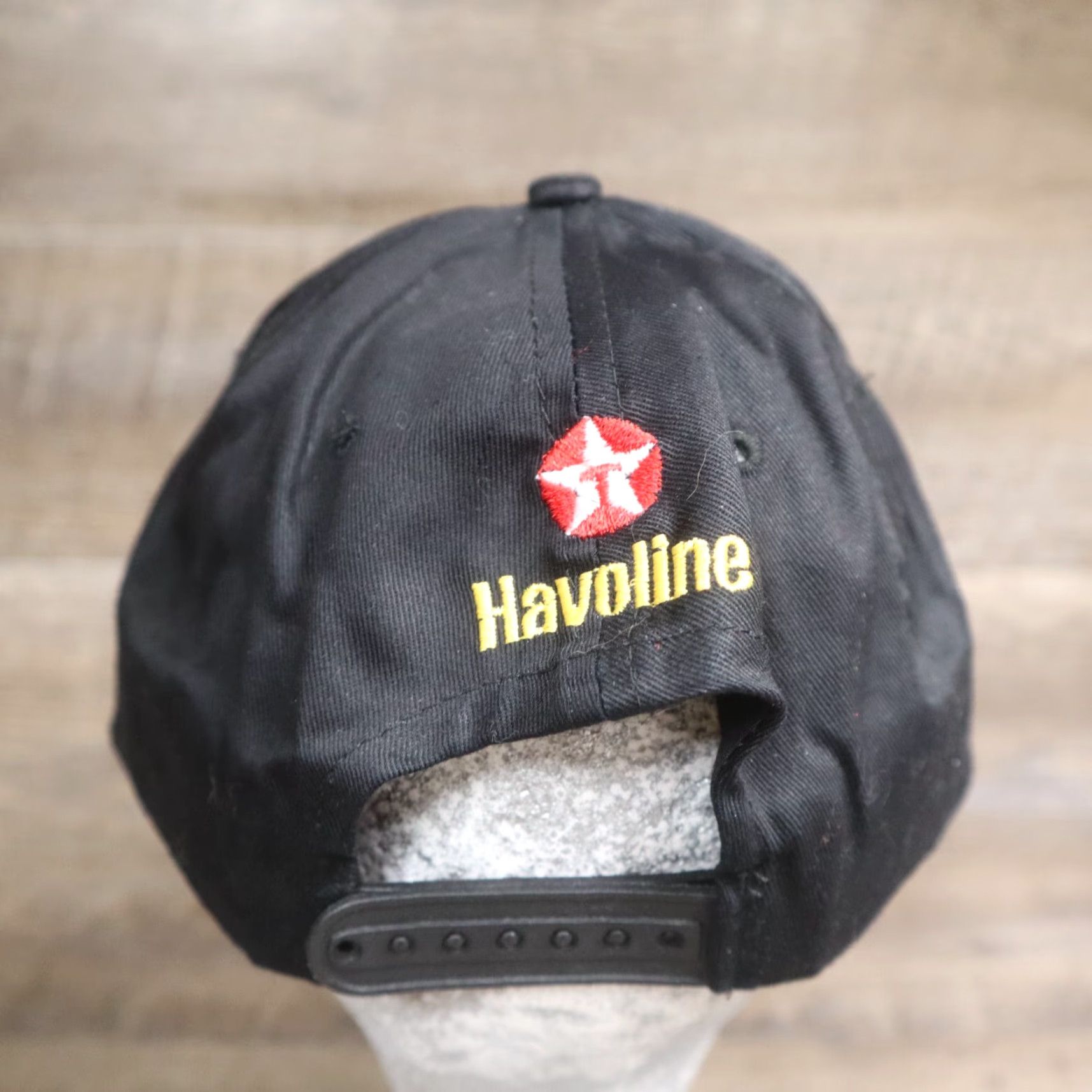 Vintage ADVANCED AUTO PARTS Black Baseball Cap Adjustable Mens Size ONE SIZE - 4 Thumbnail